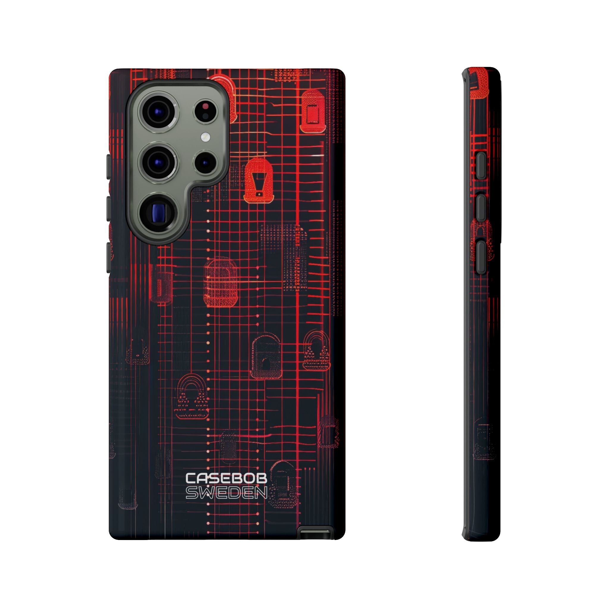 Cyber Locks Grid Samsung S23 - Tough