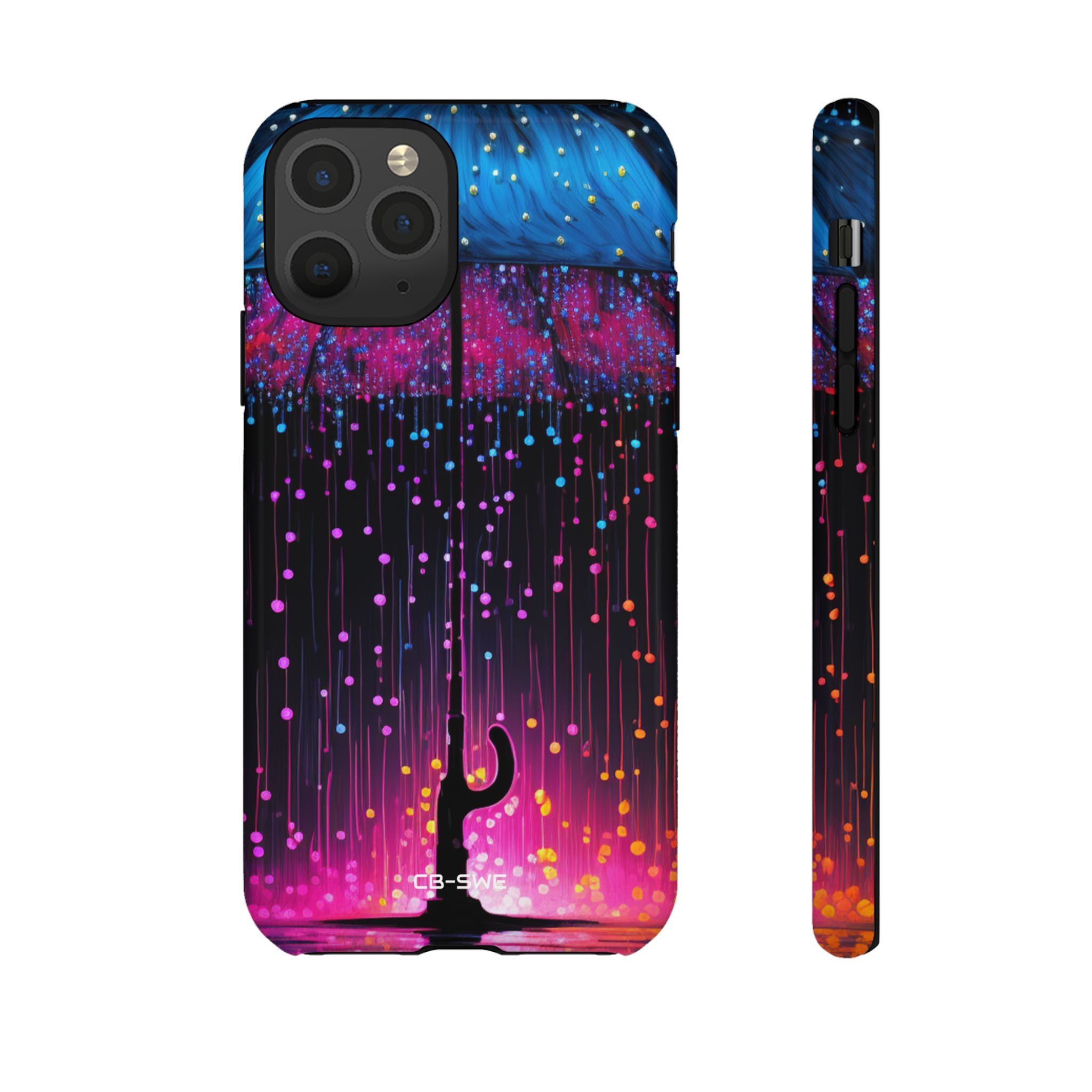 Illuminated Rain Dance - iPhone Case