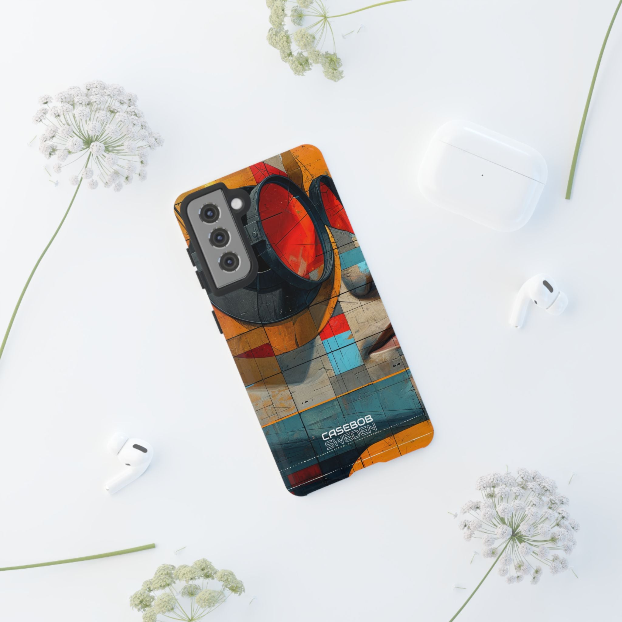 Futuristic Cubist Visions Samsung S21 - Tough