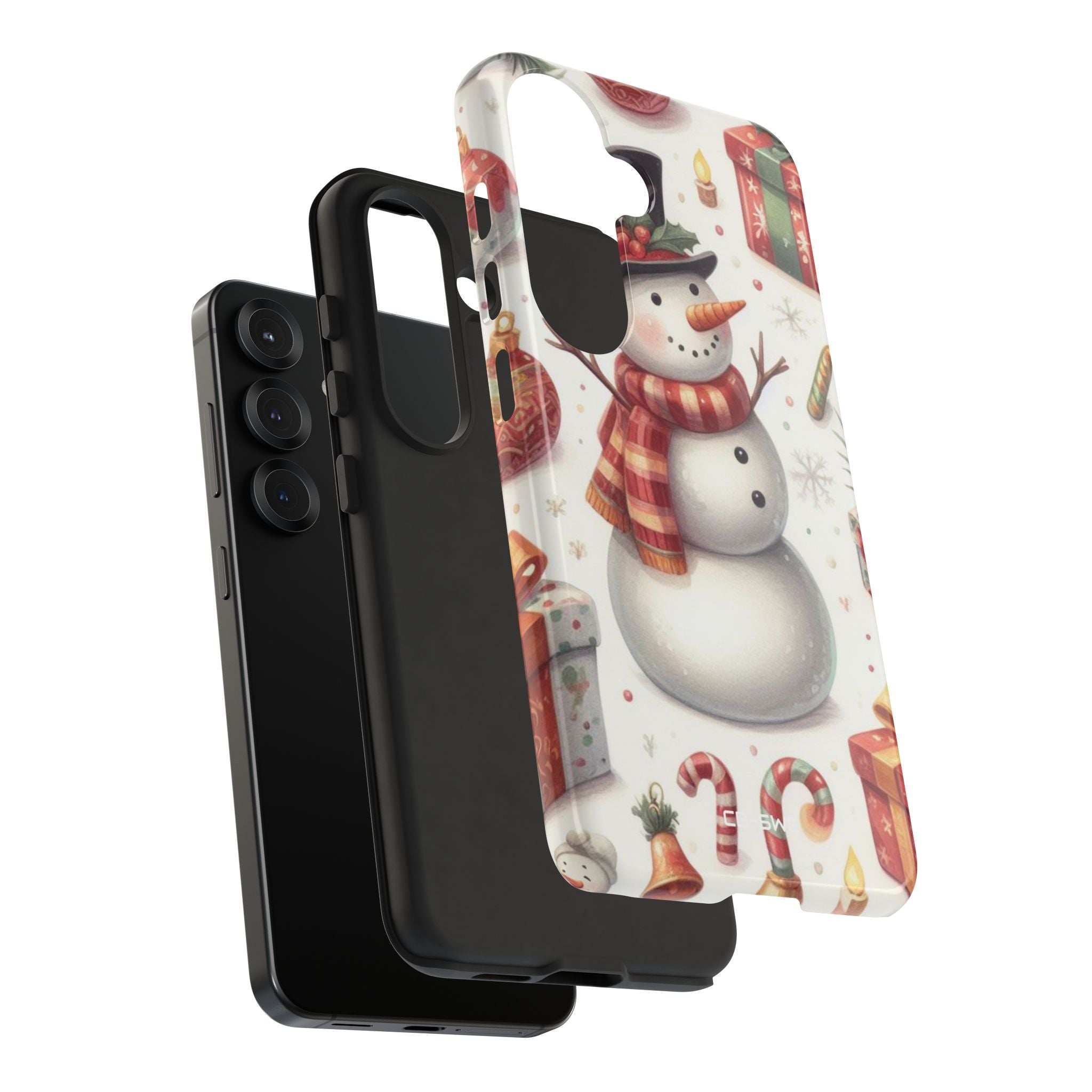 Snowman Wears Scarf - Samsung Case