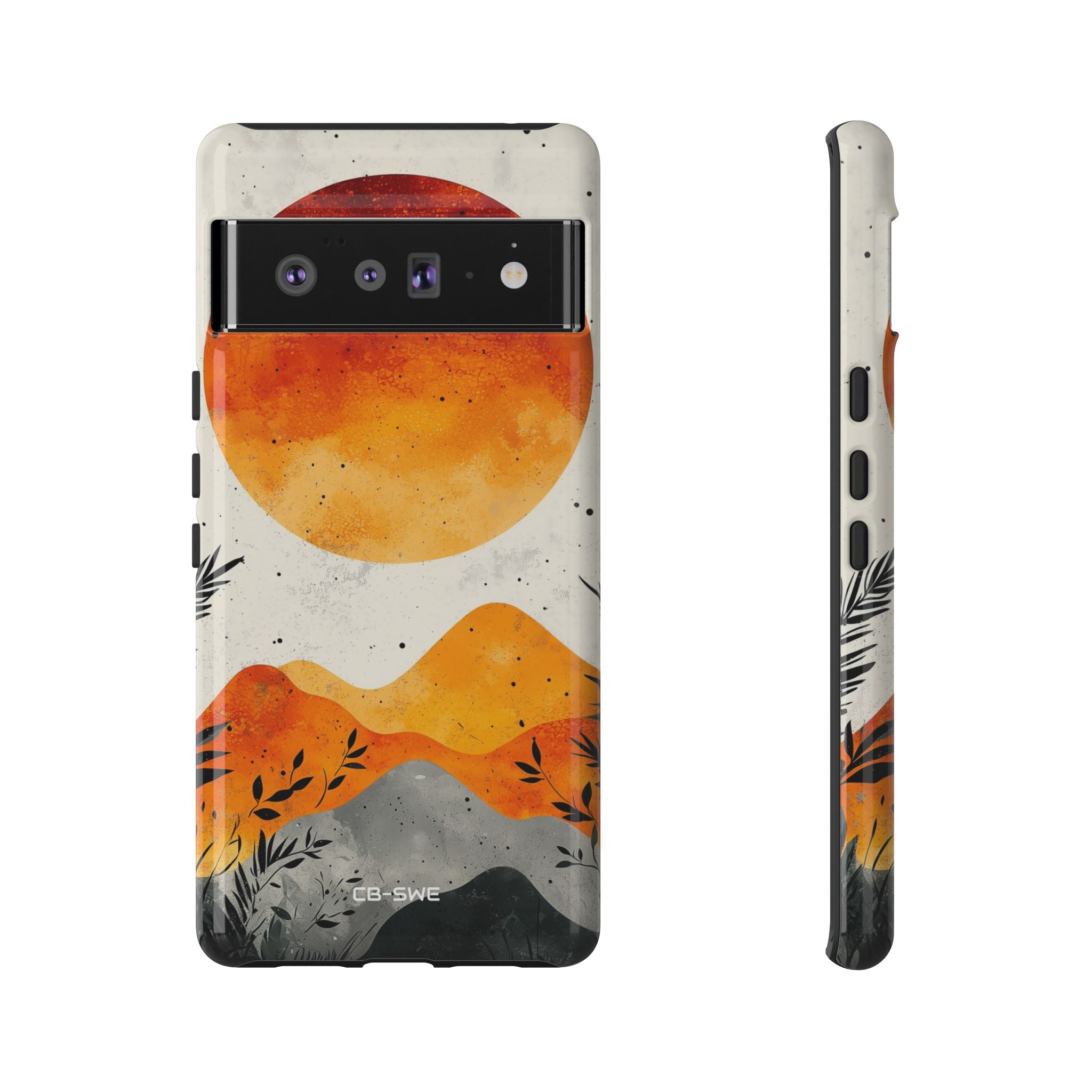 Sun Illuminates Mountains - Google Pixel Case