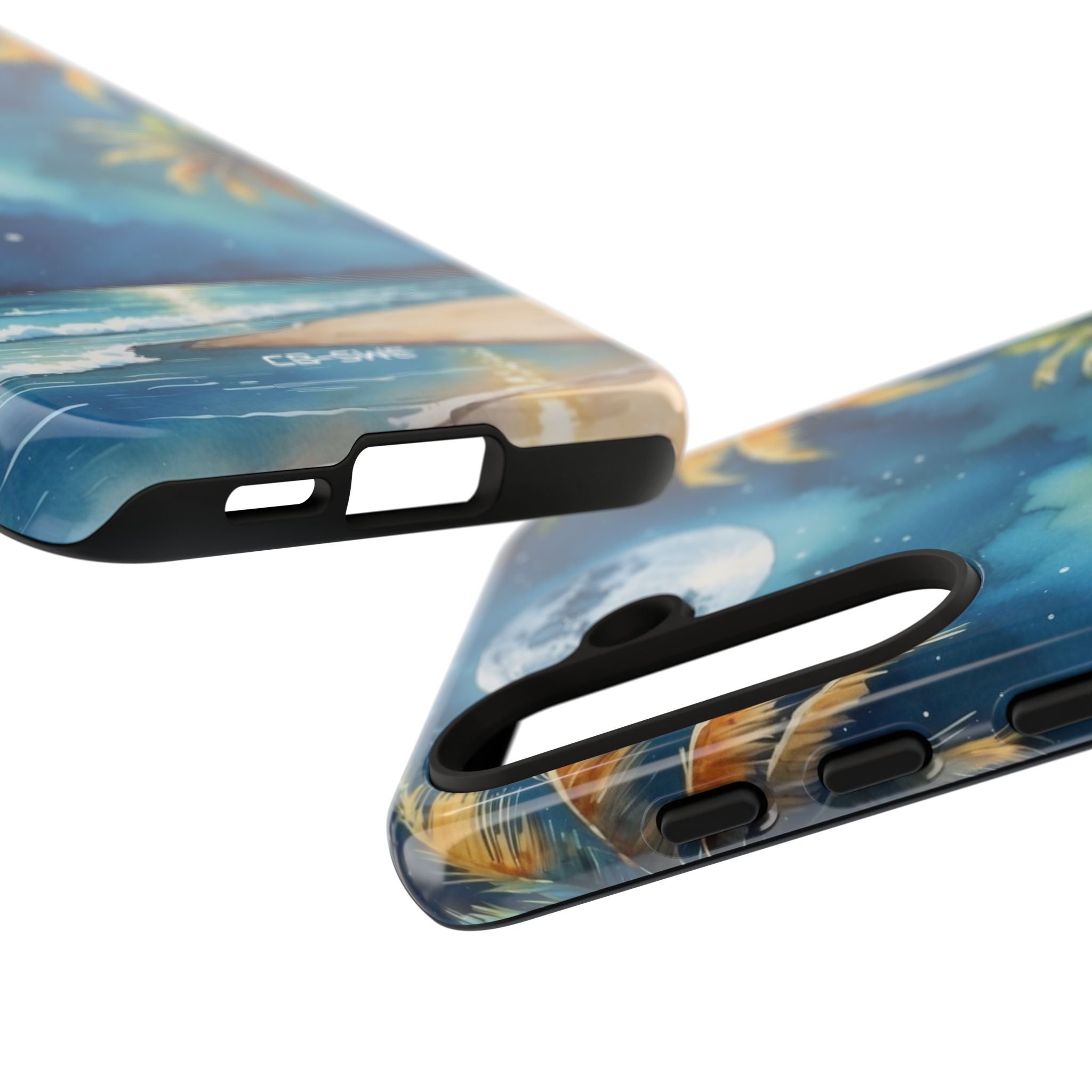 Moonlight Kisses Waves - Samsung Case
