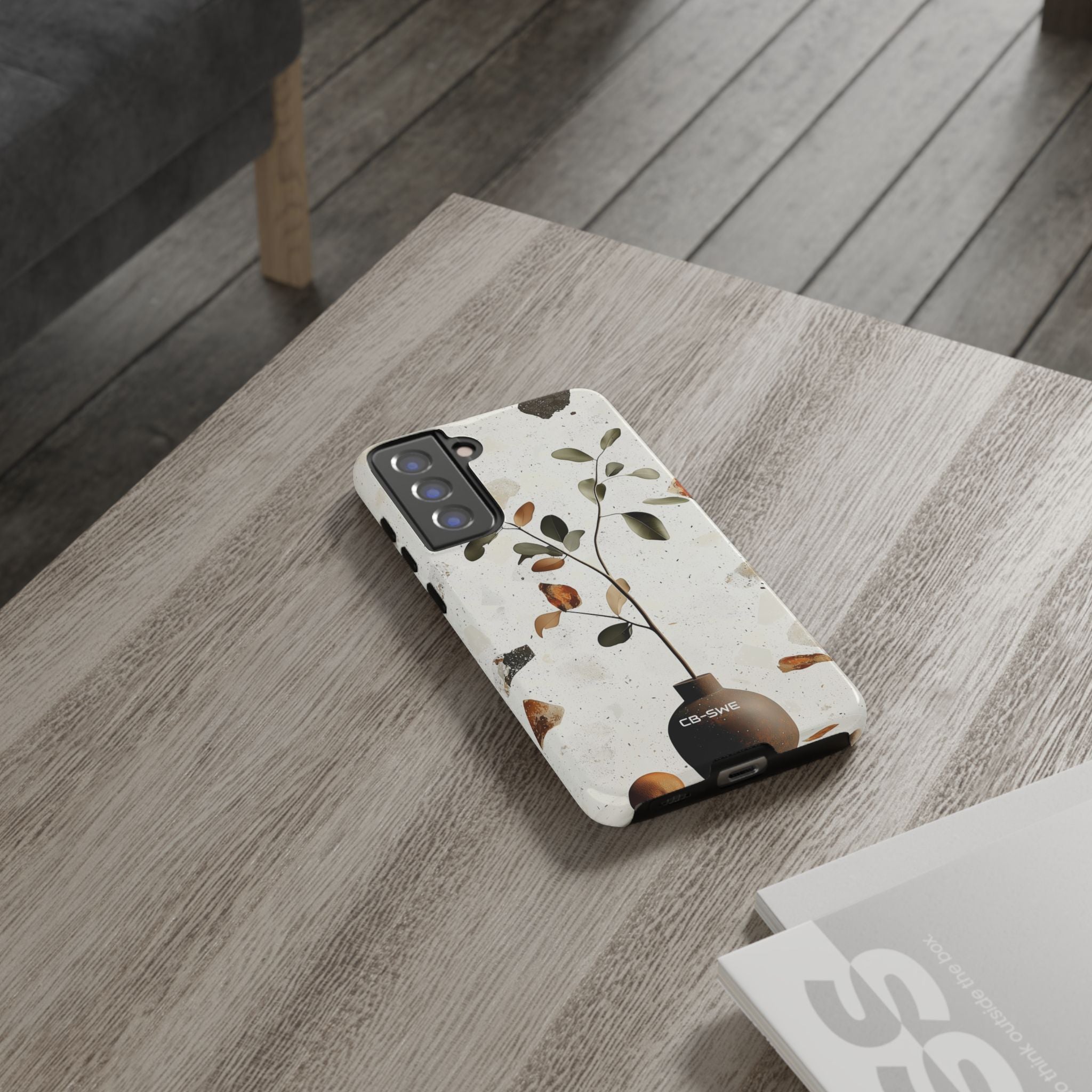 Vase Holds Leaves - Samsung Case