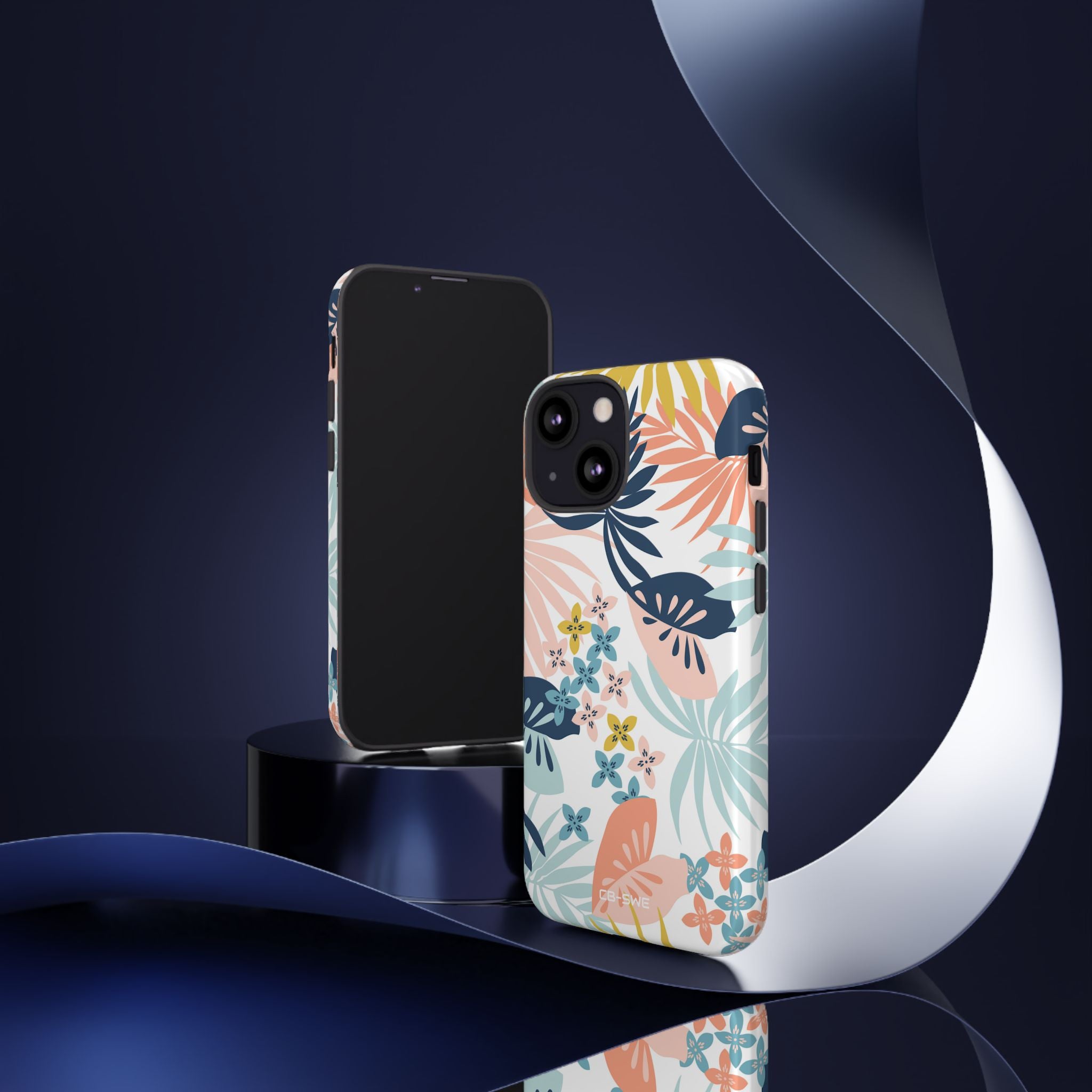 Tropical Foliage Blooms - iPhone Case