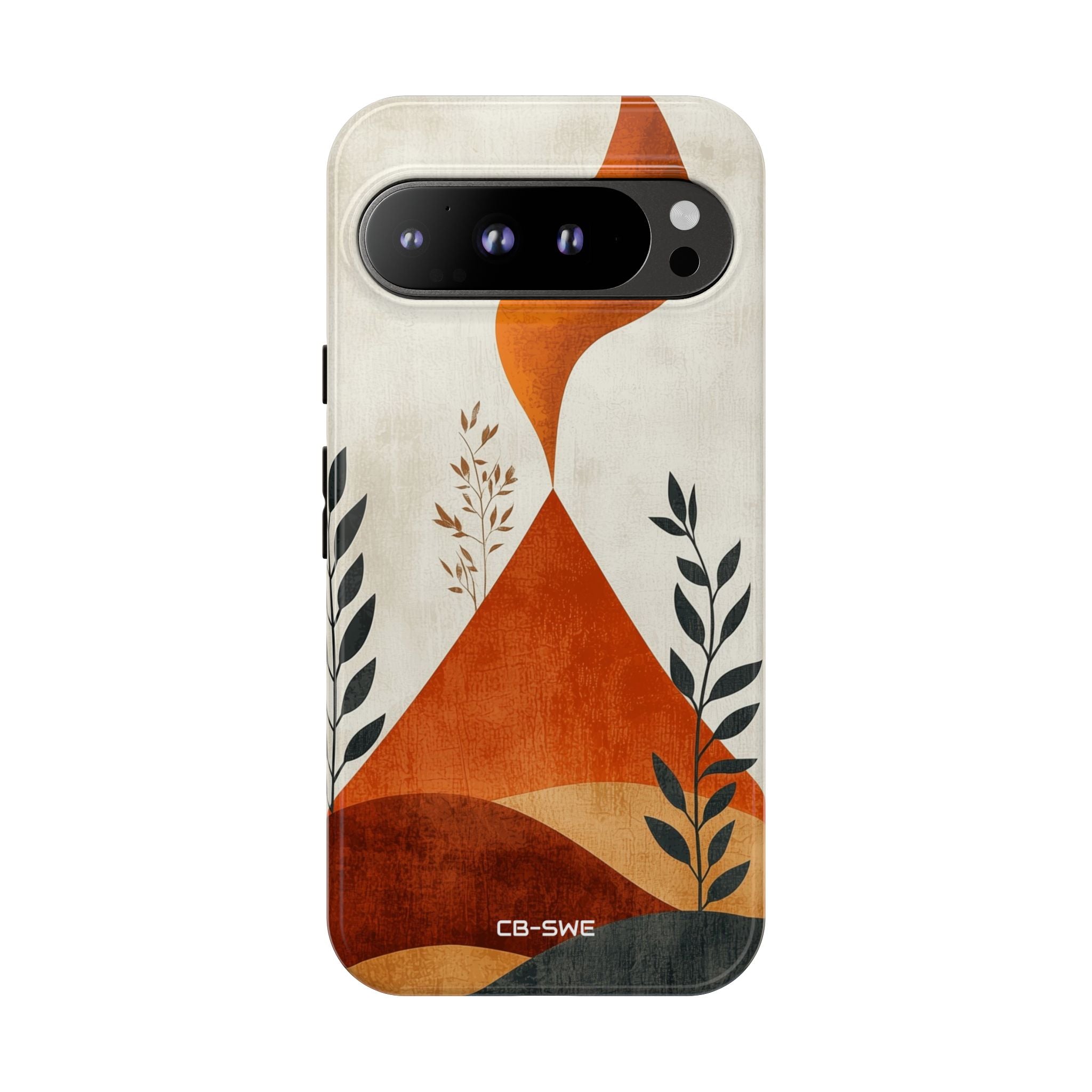 Flames Touch Mountains - Google Pixel Case