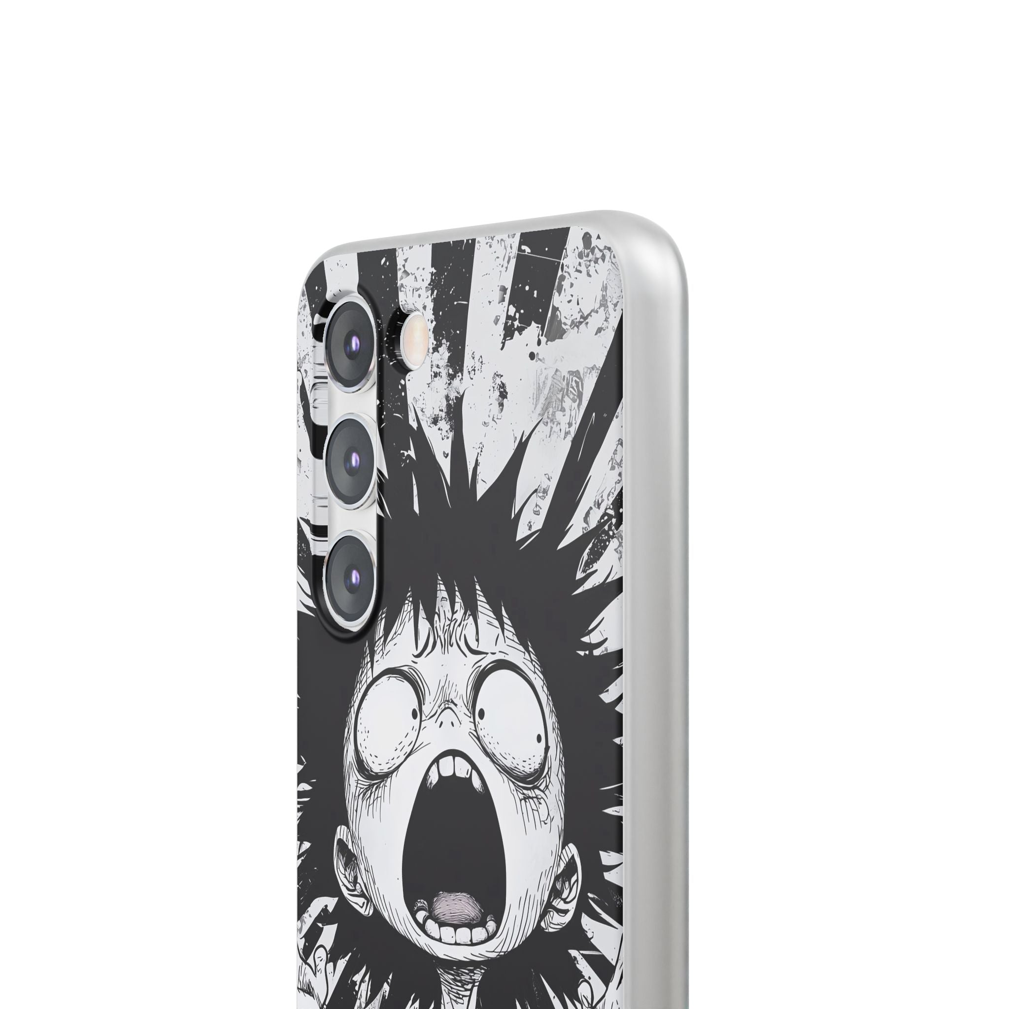 Screaming Stripes Samsung S23 Case - Soft