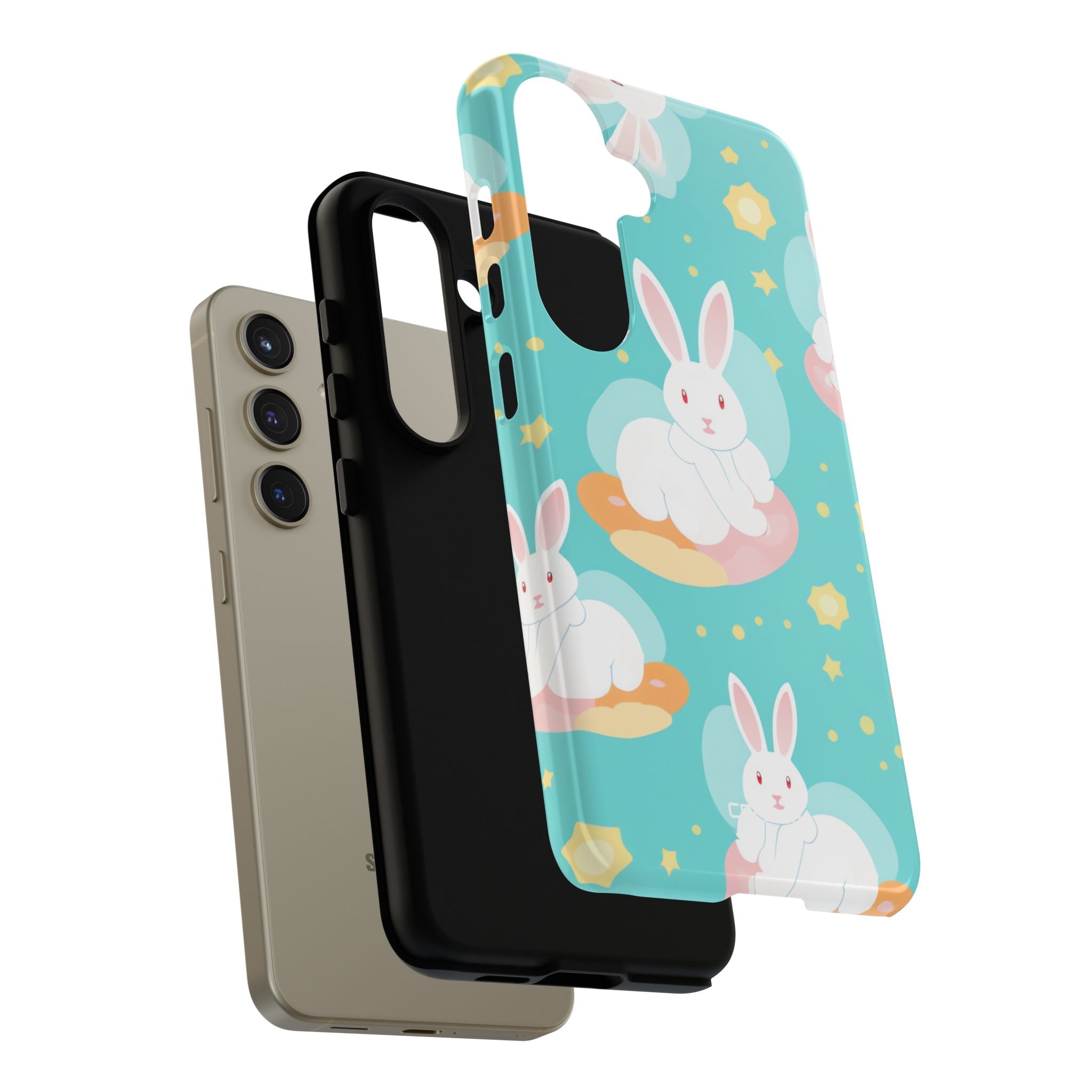 Bunnies Float Dreamily - Samsung Case