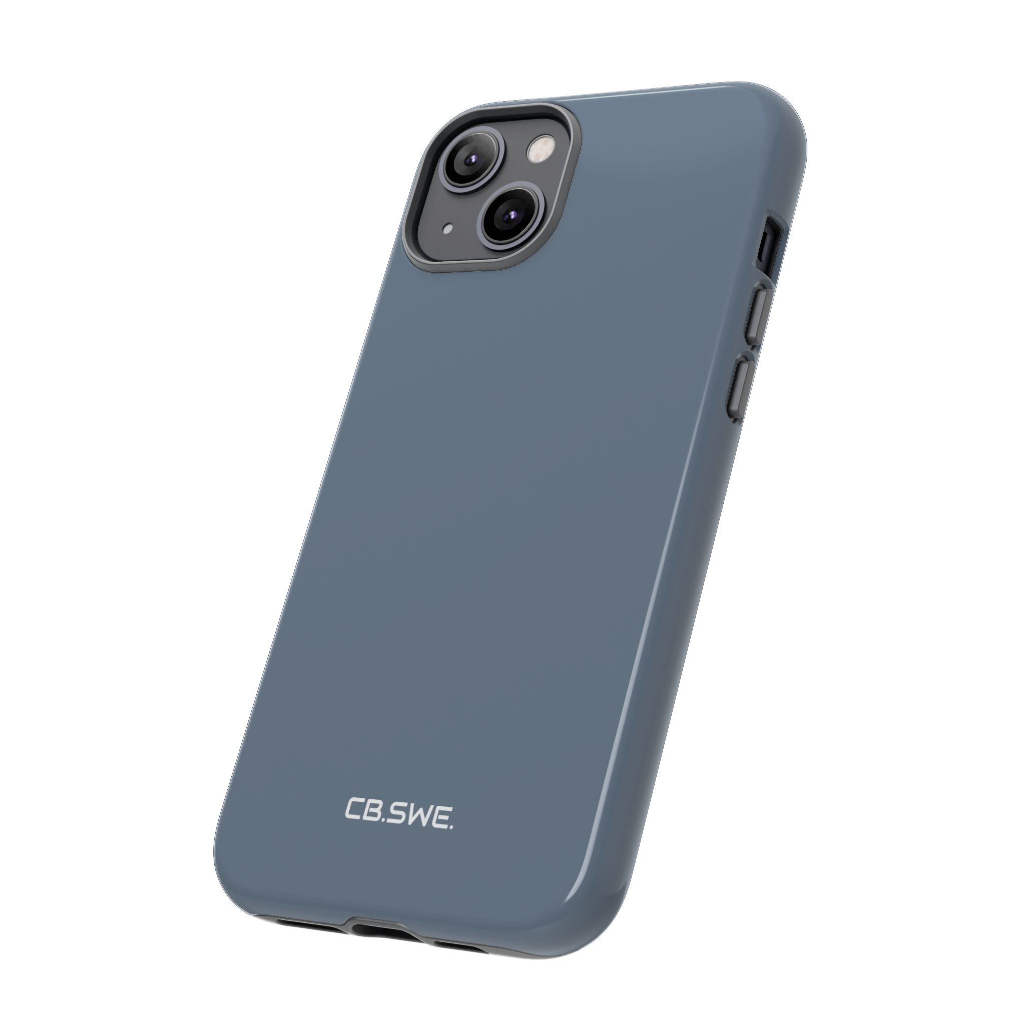 Slate Gray iPhone Case - Tough