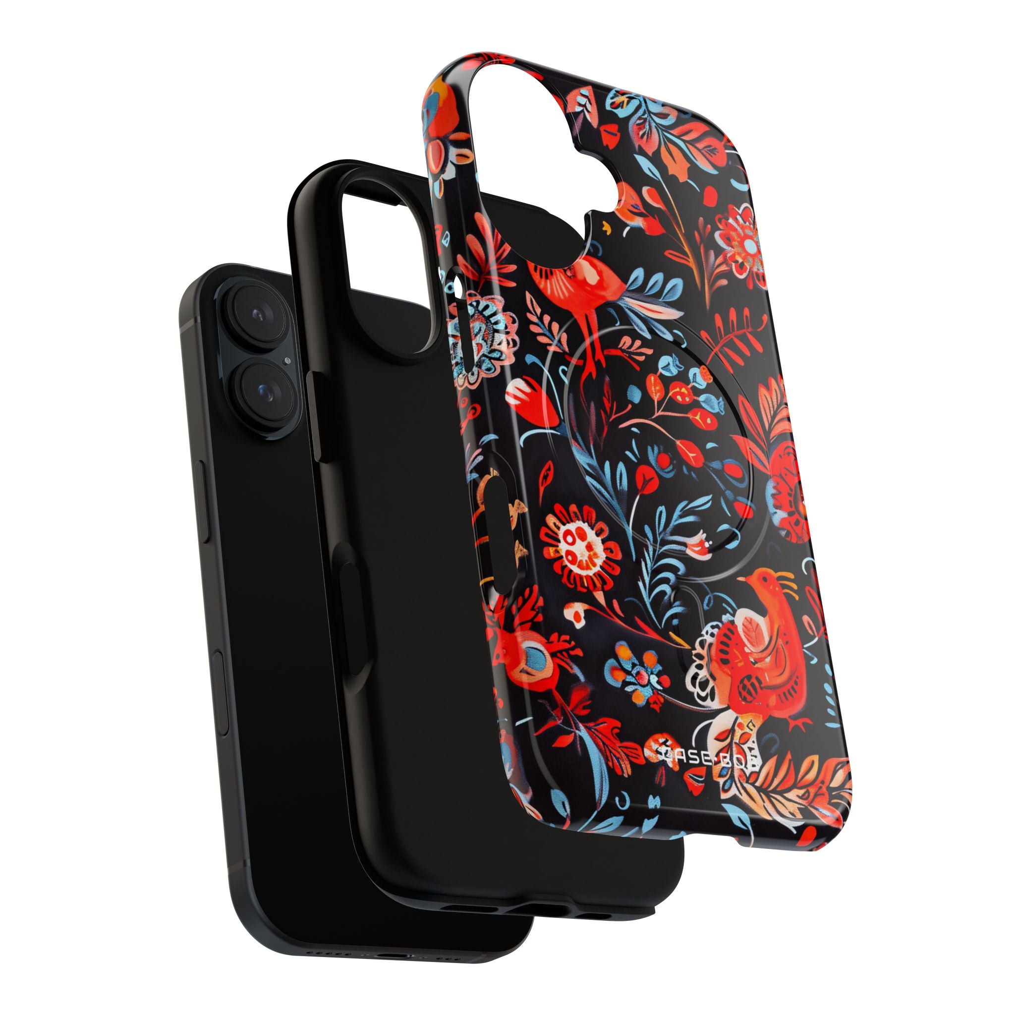 Vivid Birdscape iPhone 16 Case - Tough+
