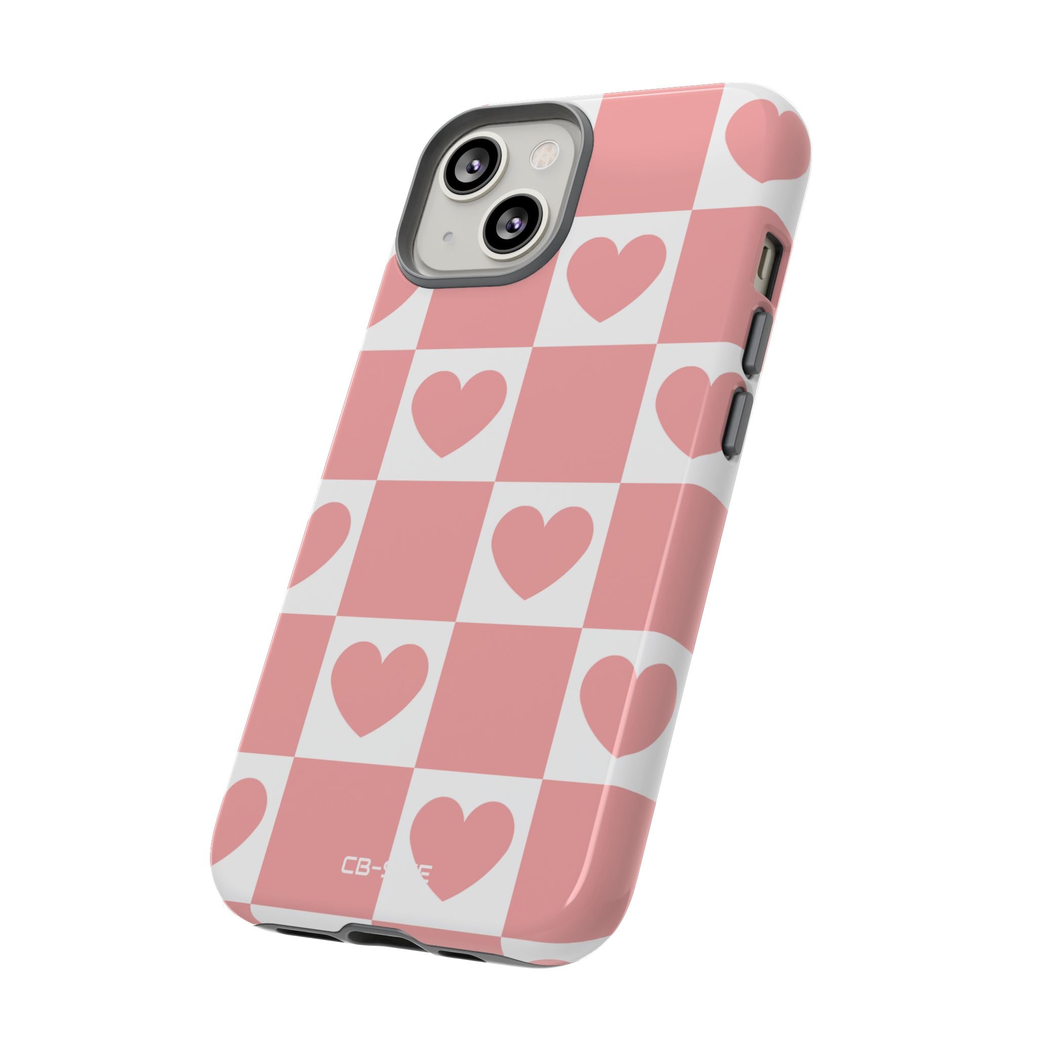 Love Checkered Harmony - iPhone Case