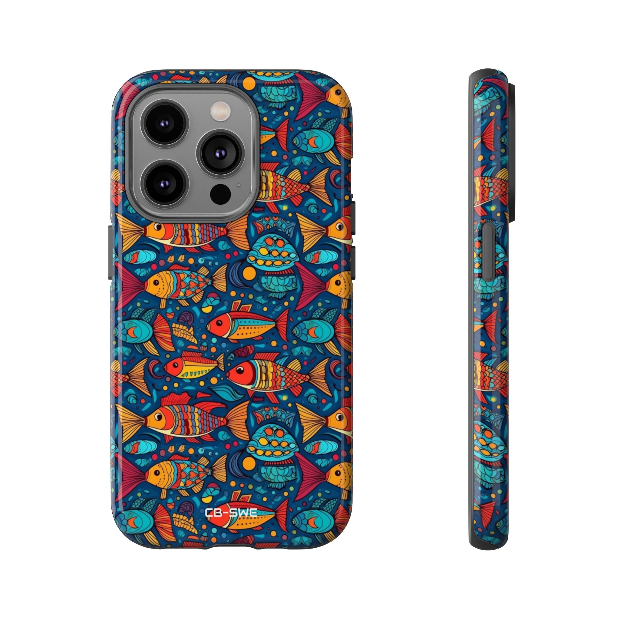 Fish Dance Joyfully - iPhone Case