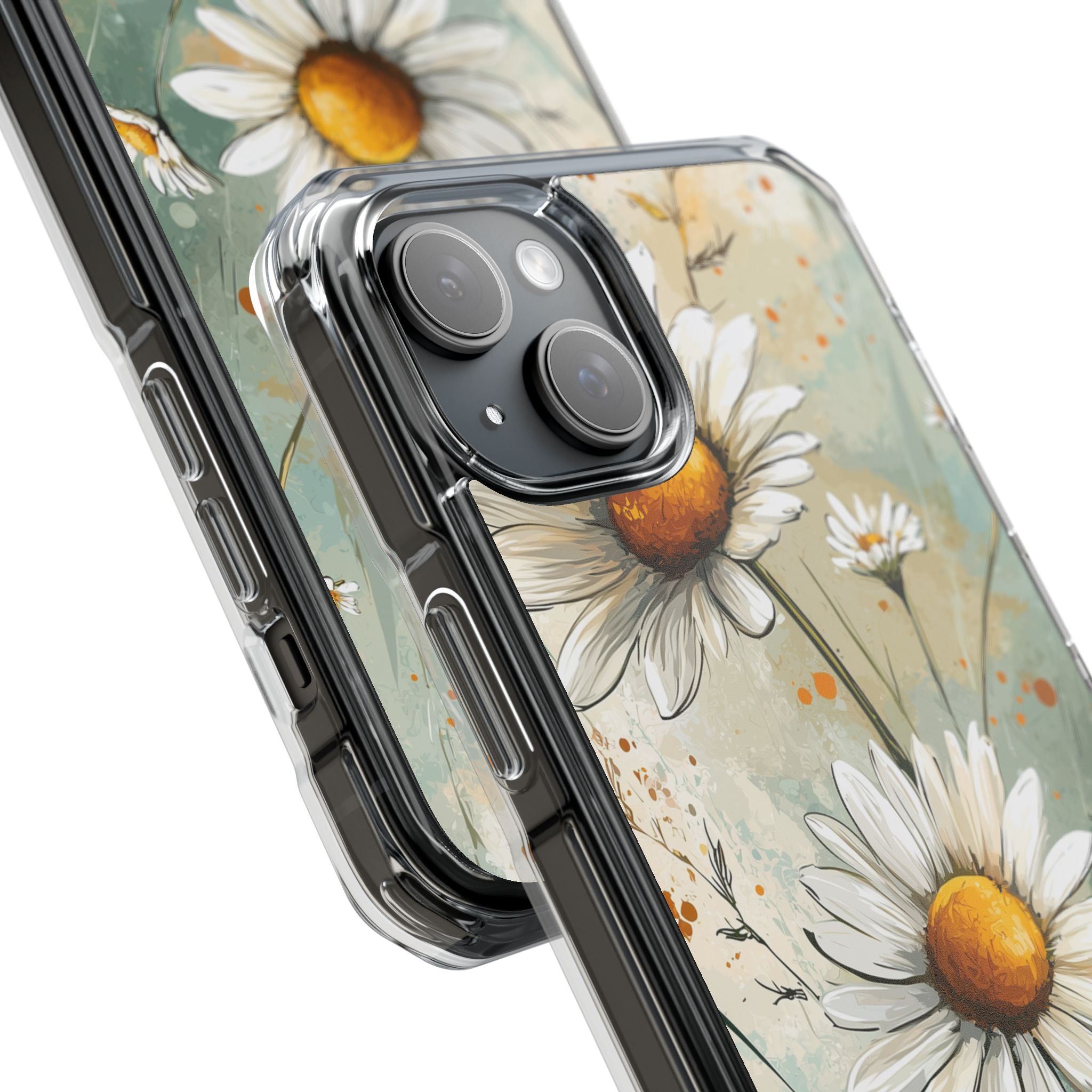 Daisies Dance Light iPhone Case - Impact