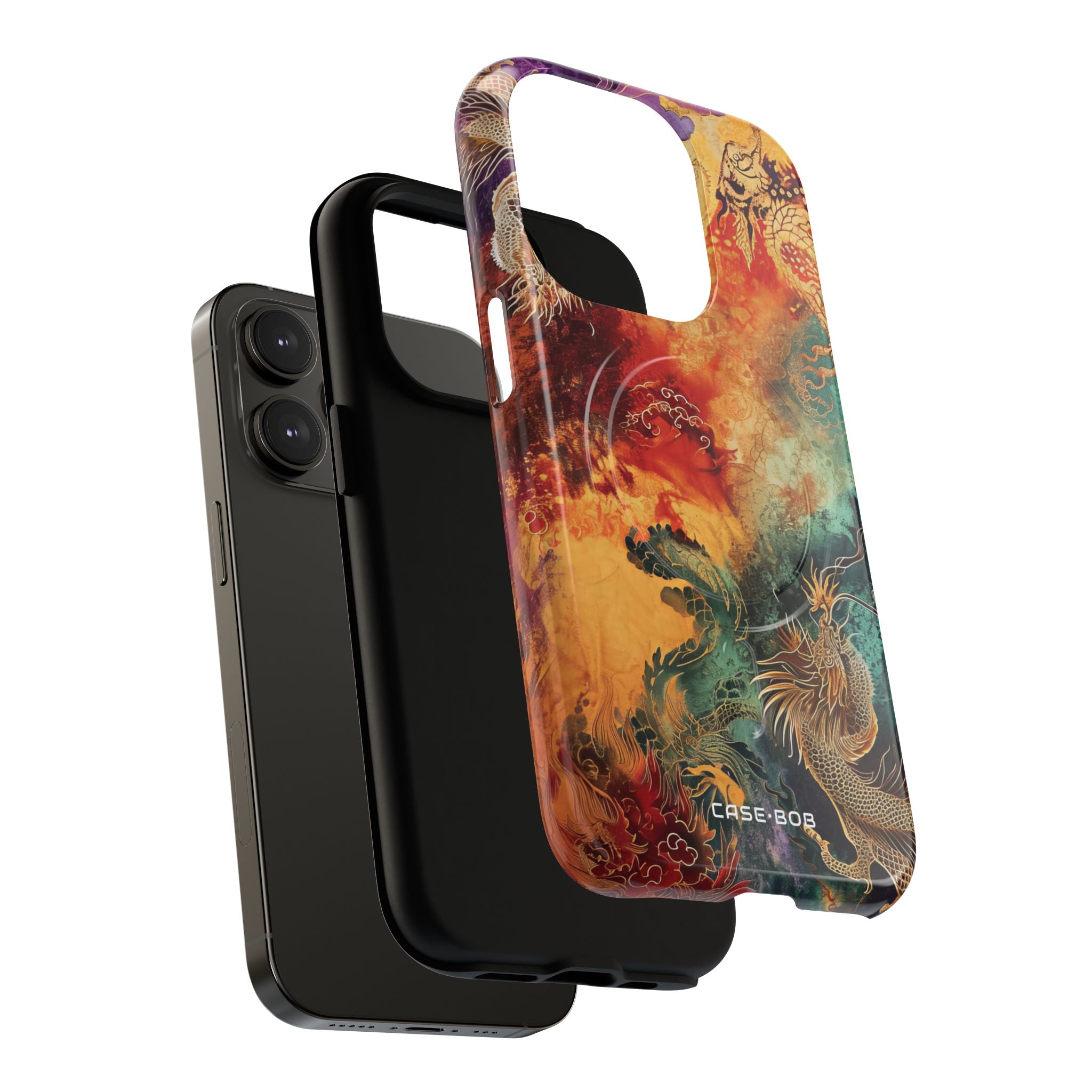 Dragon Ember iPhone 14 Pro Case - Tough+