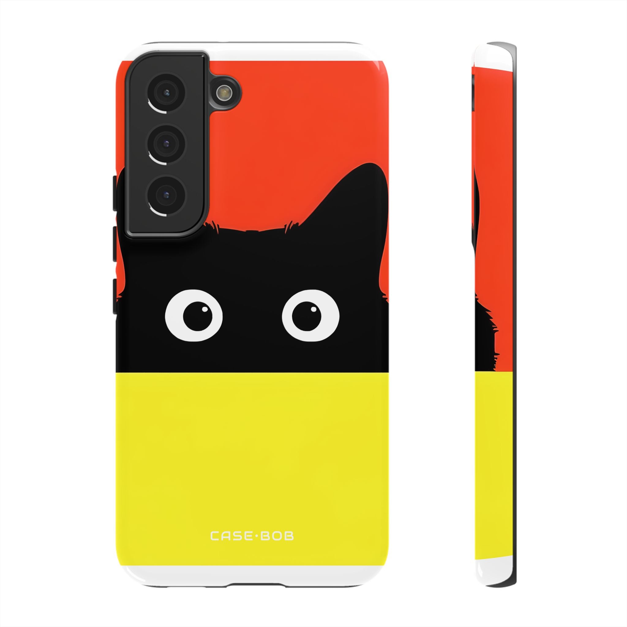 Peekaboo Cat Crimson Samsung S22 Case - Tough