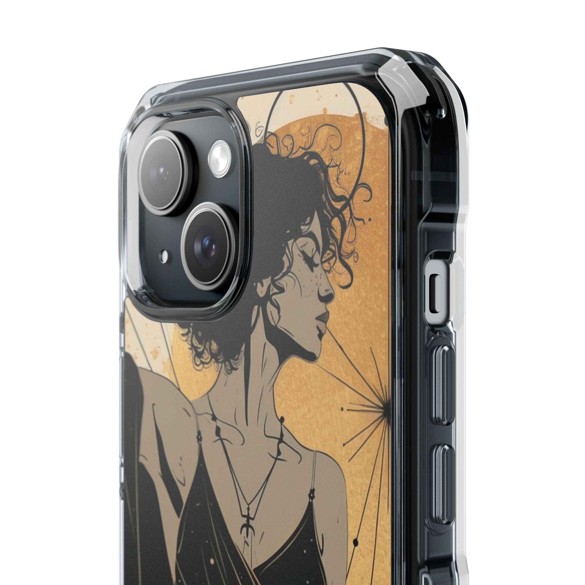 Golden Silence Motion iPhone 15 - Impact Clear+
