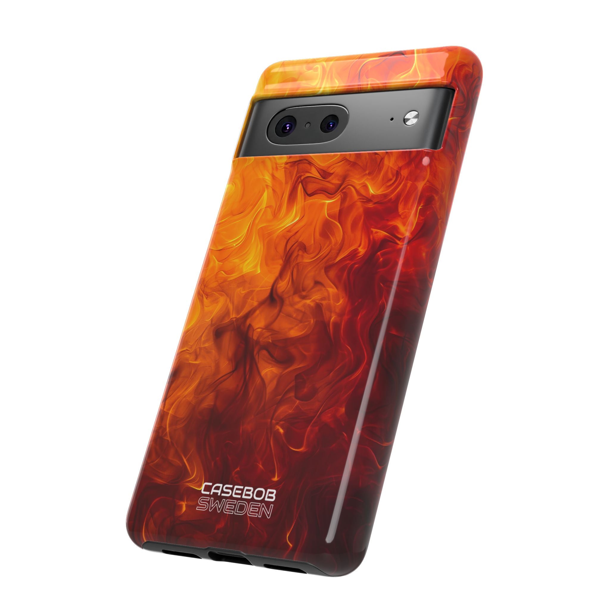 Flaming Energy Swirl Google Pixel 7 - Tough