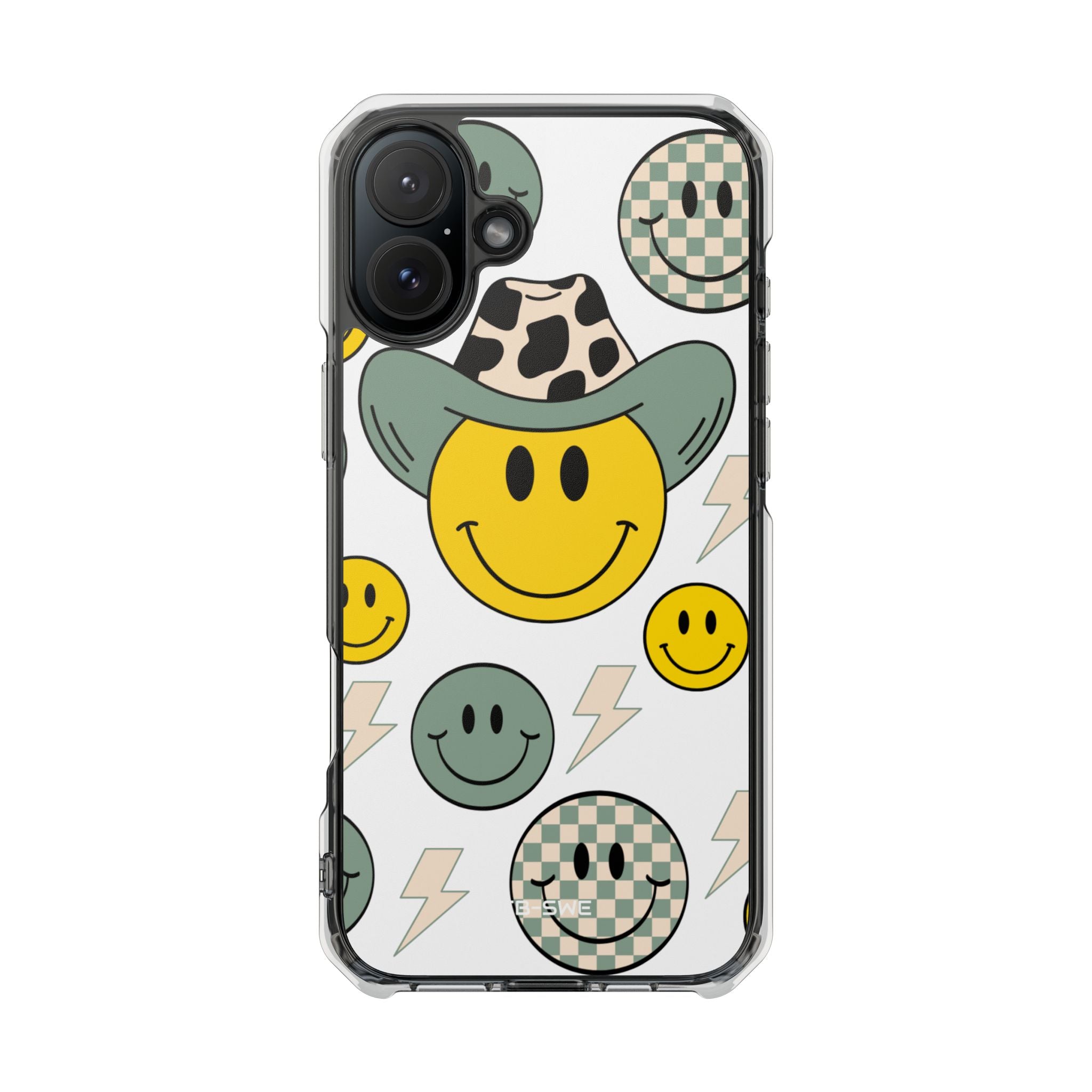 Pop Art Smiley Party iPhone Case - Impact