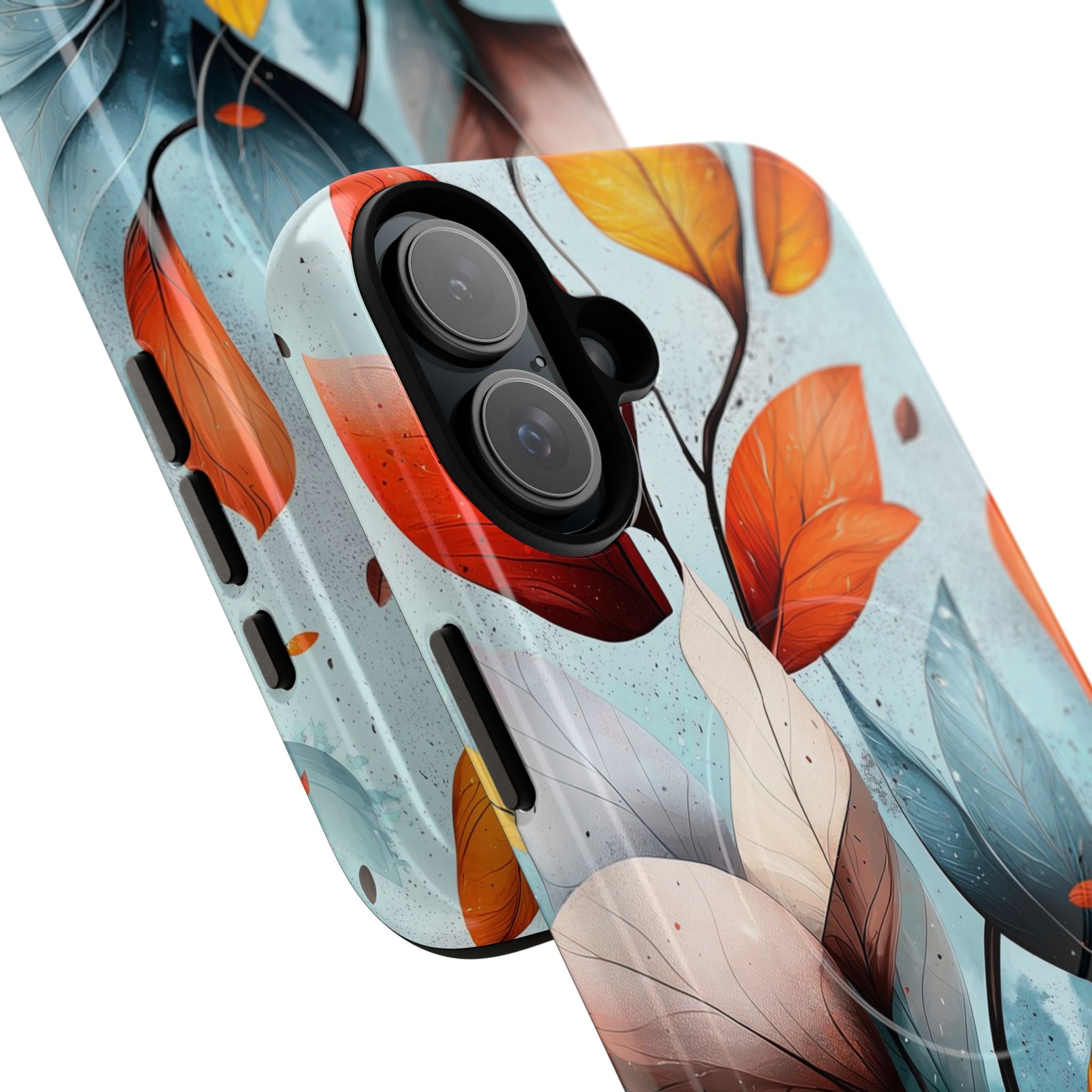 Crimson Veins iPhone 16 Plus Case - Tough+