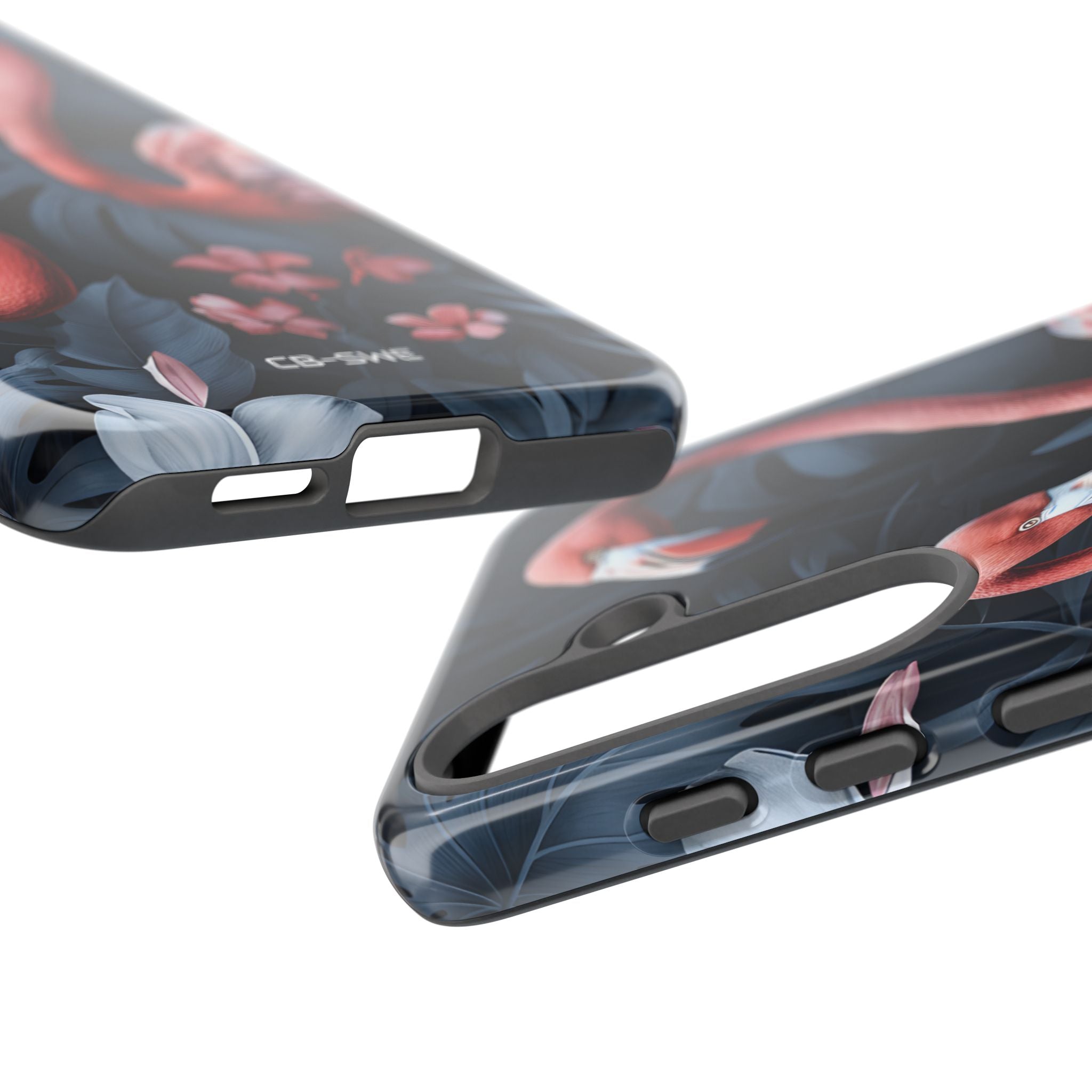 Flamingos Embrace Nature - Samsung Case