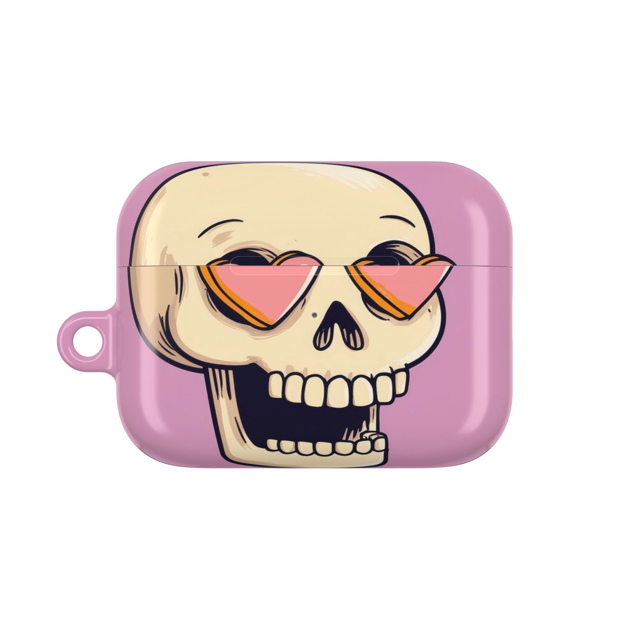 Heart Eyes Skull - AirPods Case