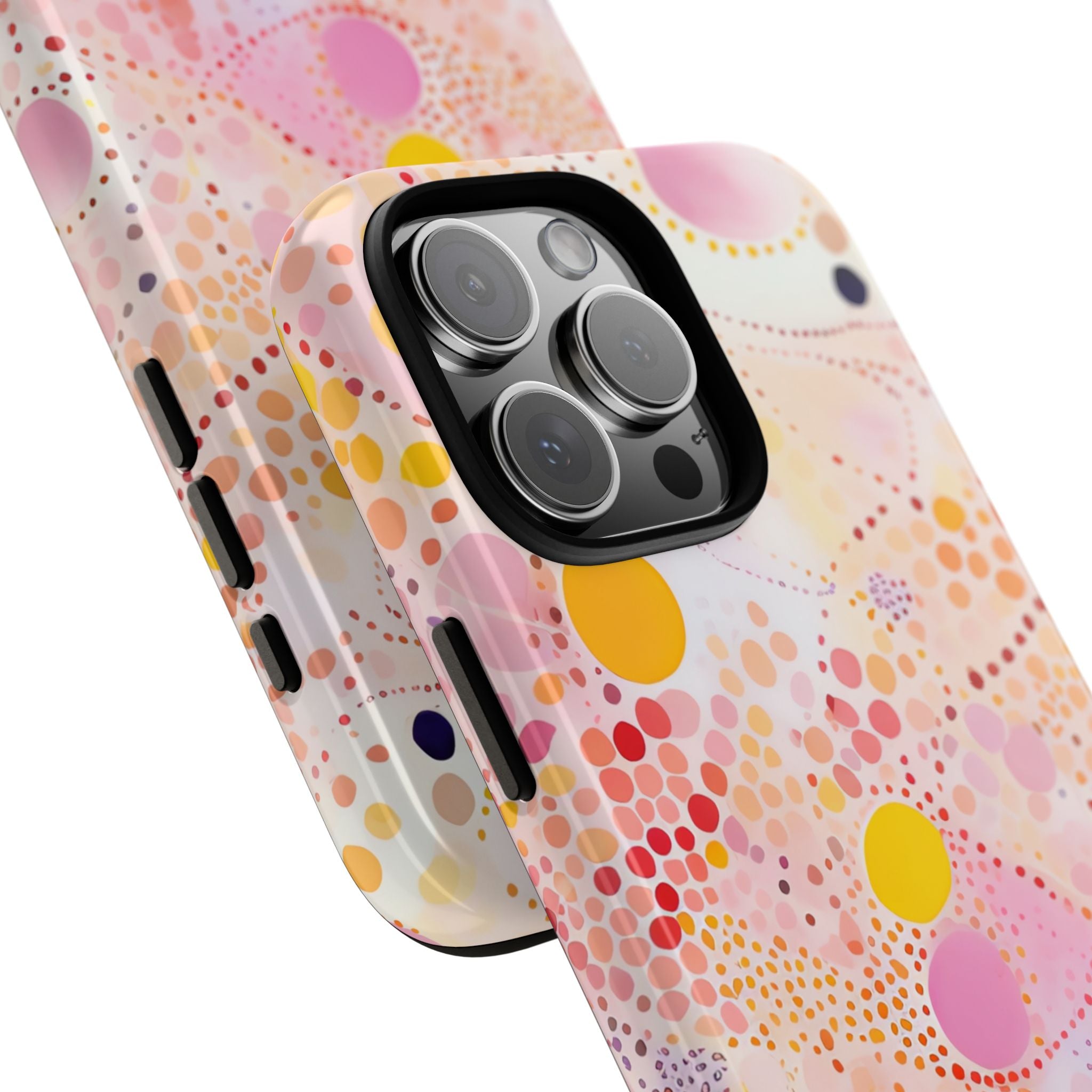 Bubbles Dance Light - iPhone Case