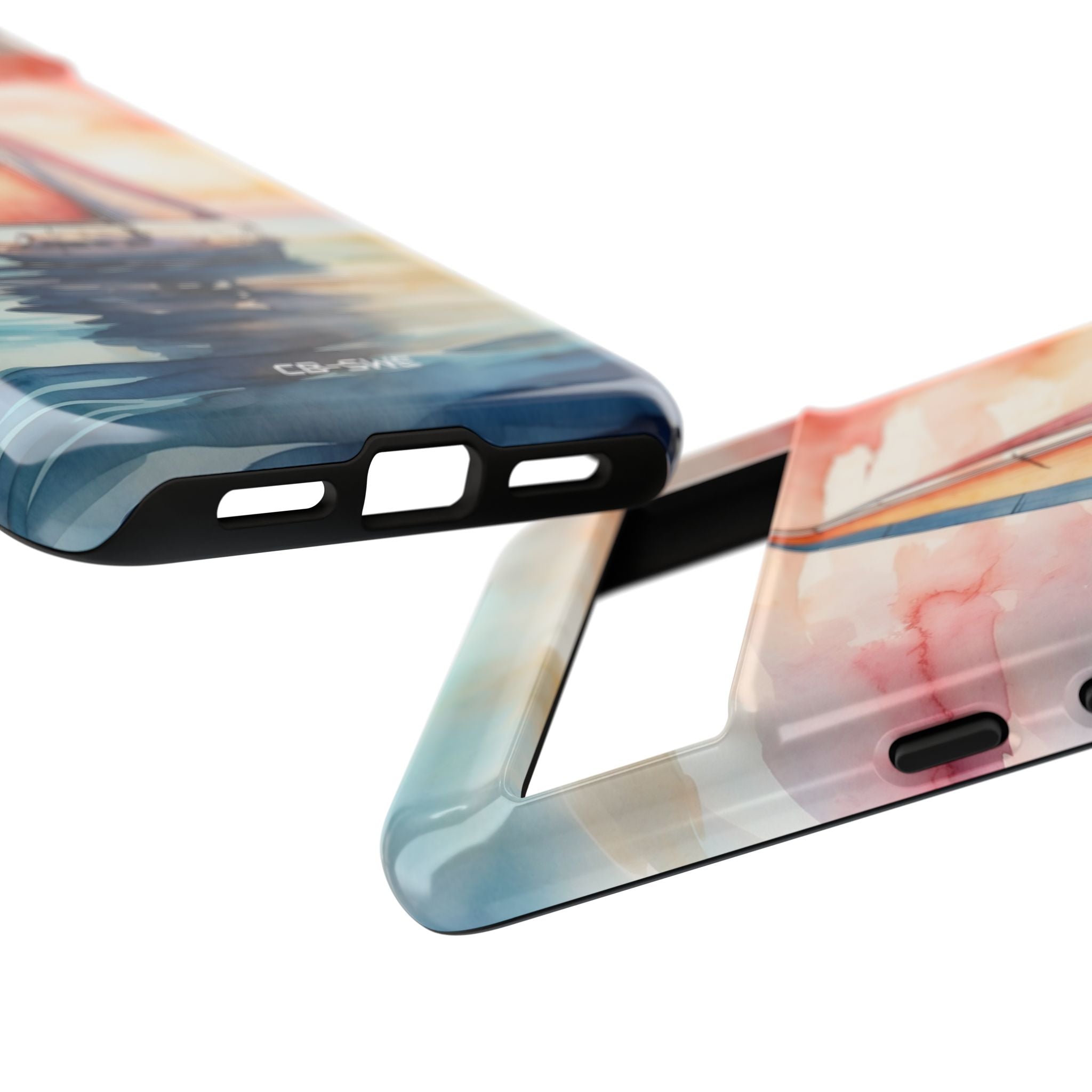 Sailboat Glides Calm - Google Pixel Case