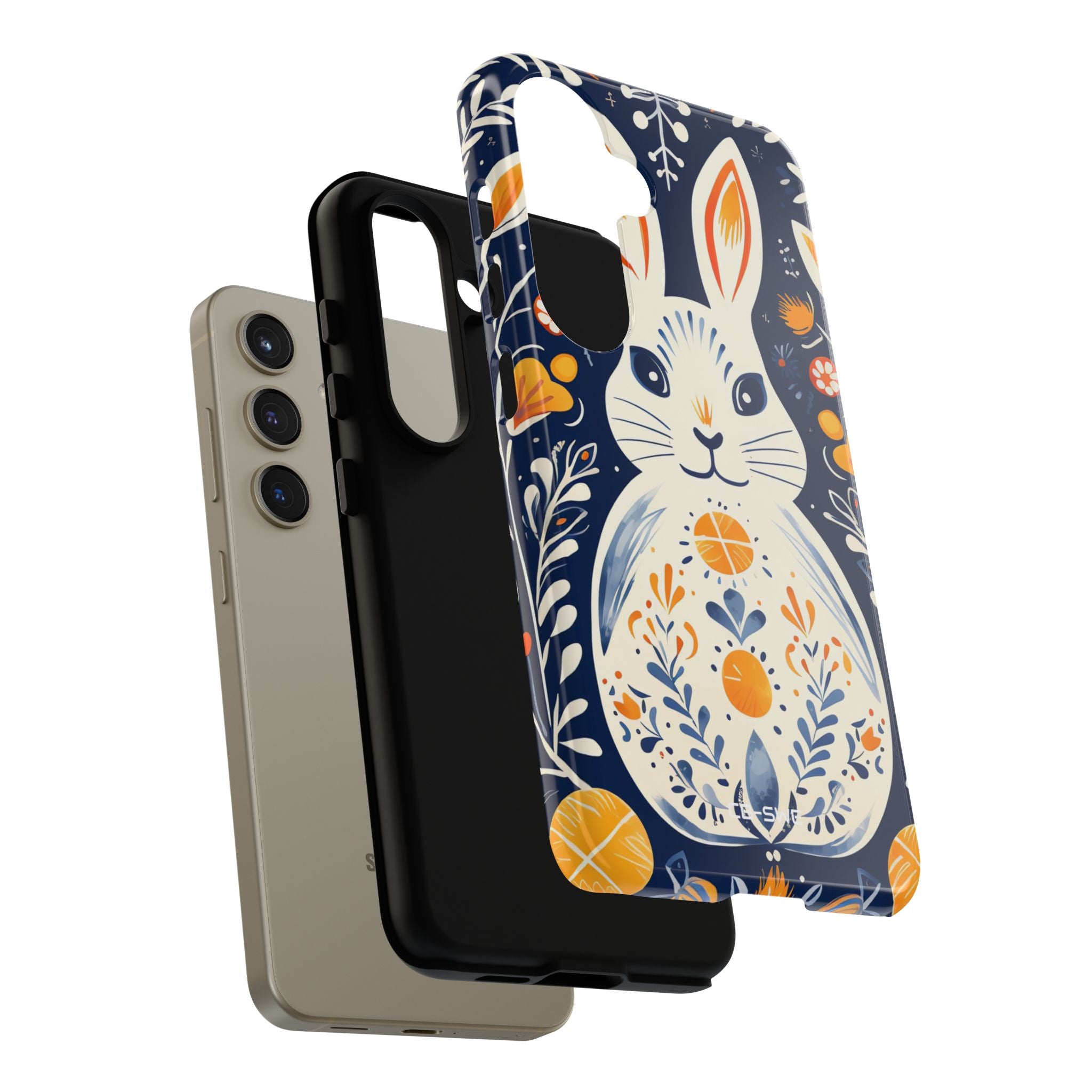 Floral Rabbit Joy - Samsung Case