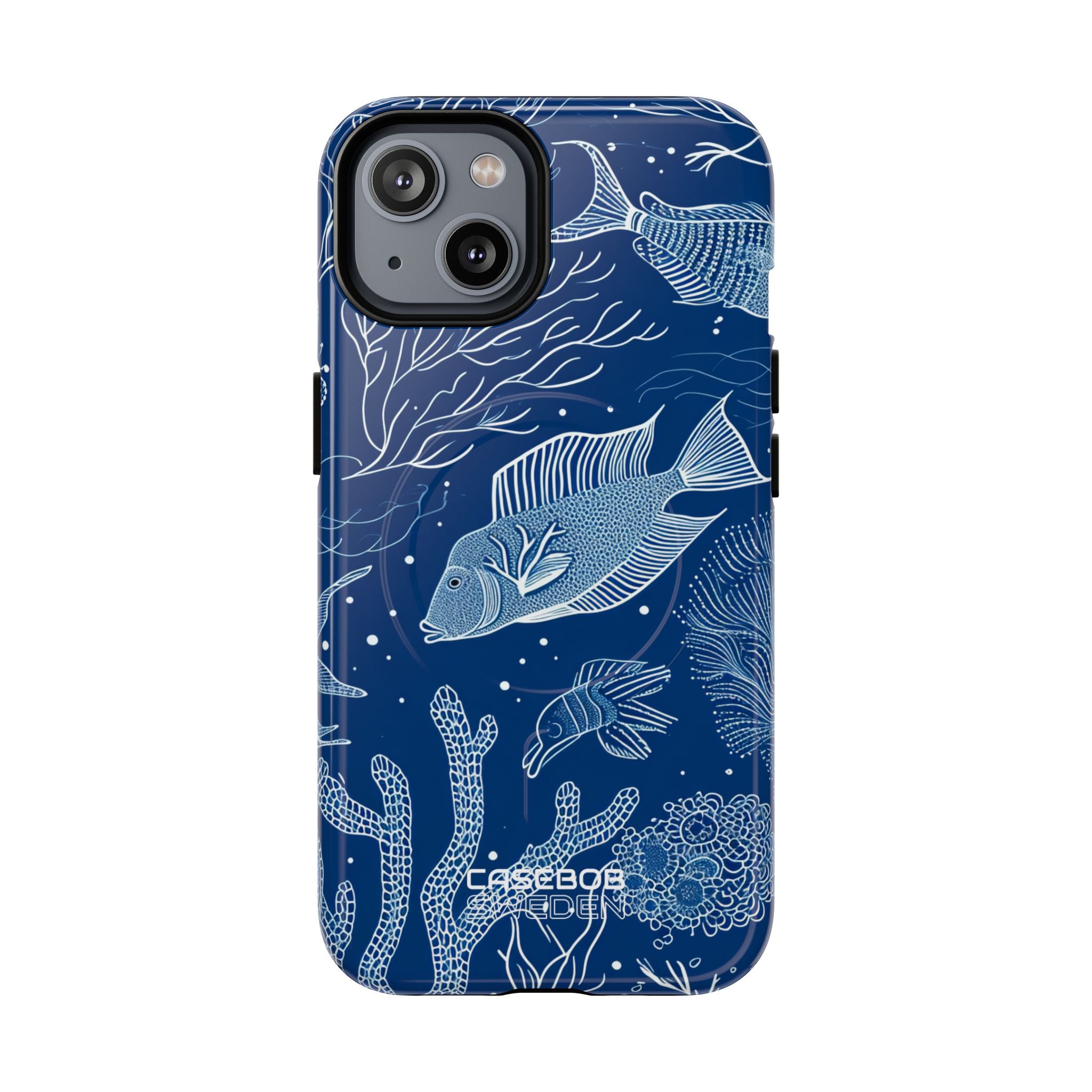 Blue Coral Garden iPhone 14 - Tough+