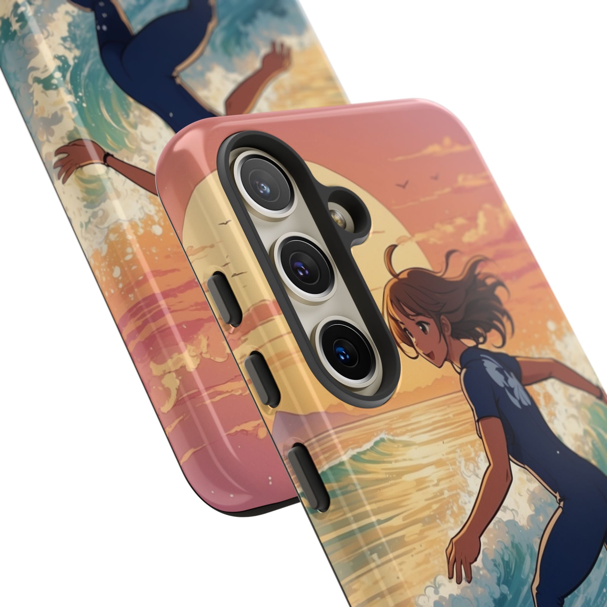 Surfing Into Sunset - Samsung Case