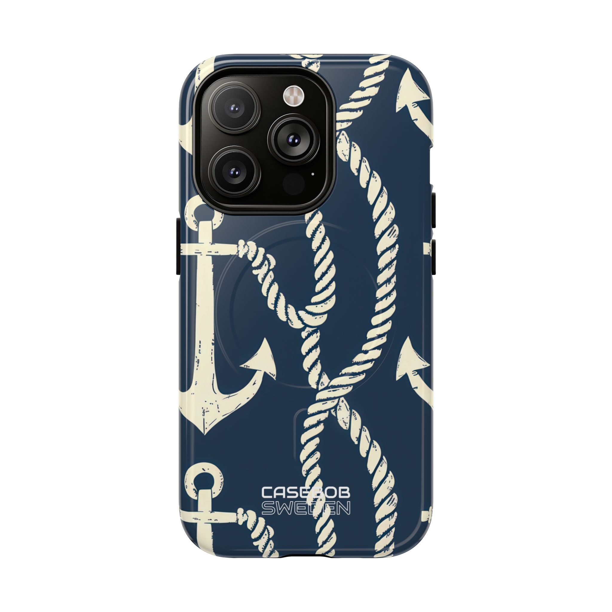 Nautical Anchors Rope iPhone 14 - Tough+