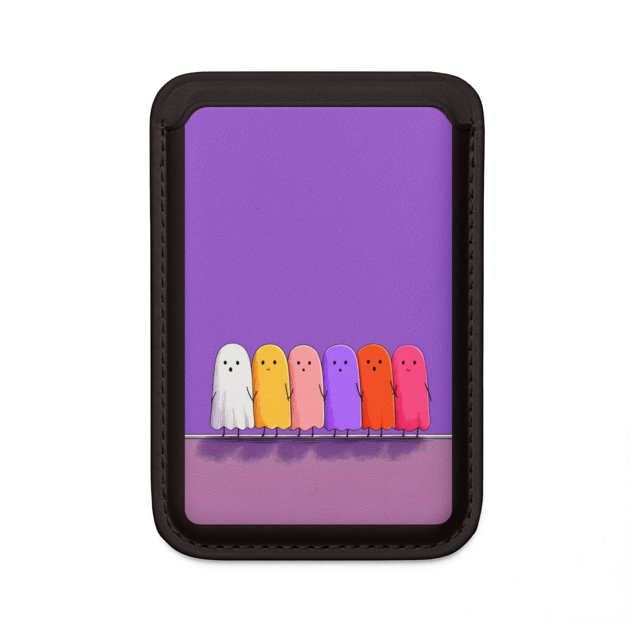 Värikkäiden haamujen linjan lompakko – MagSafe-yhteensopiva