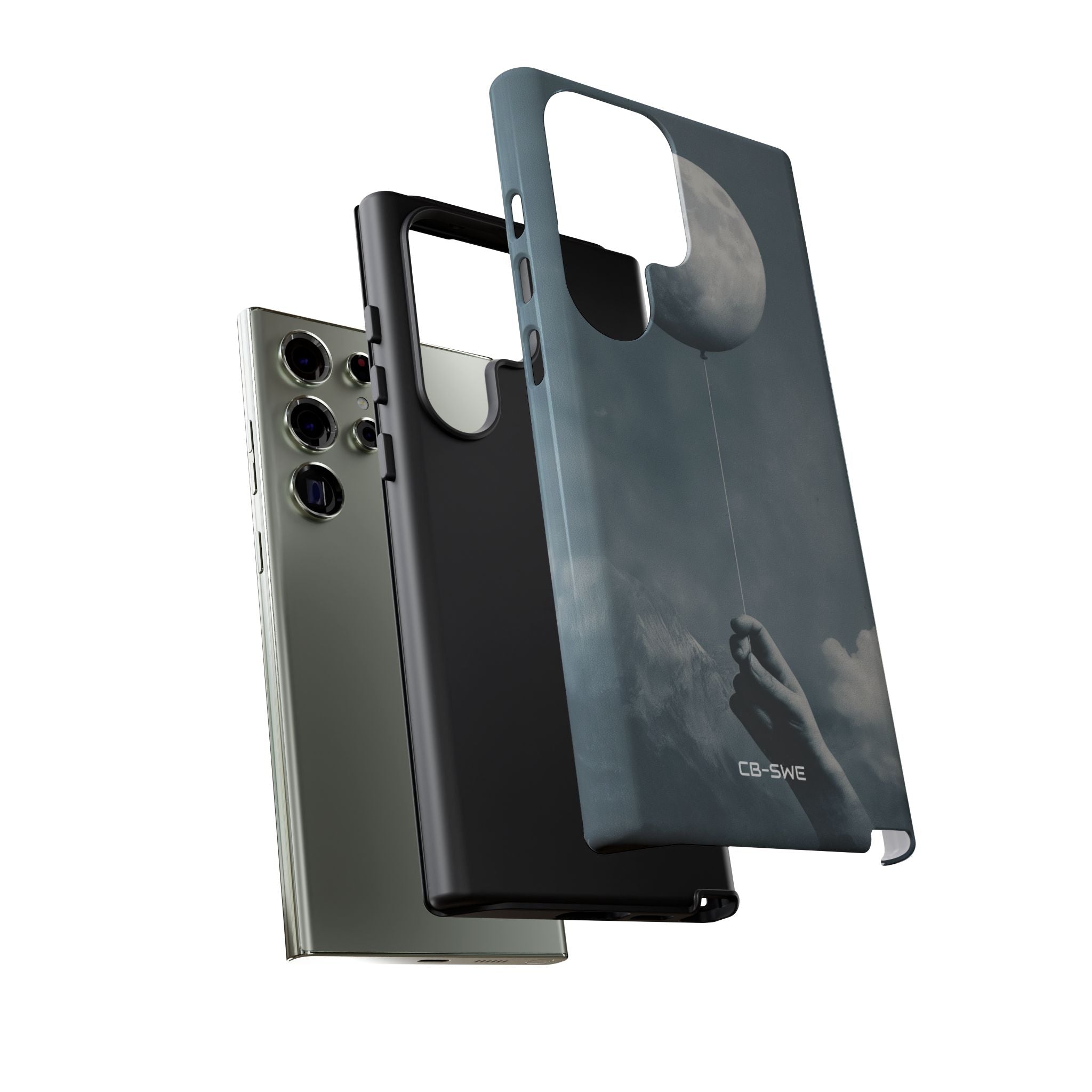 Moon Cradled Softly - Samsung Case