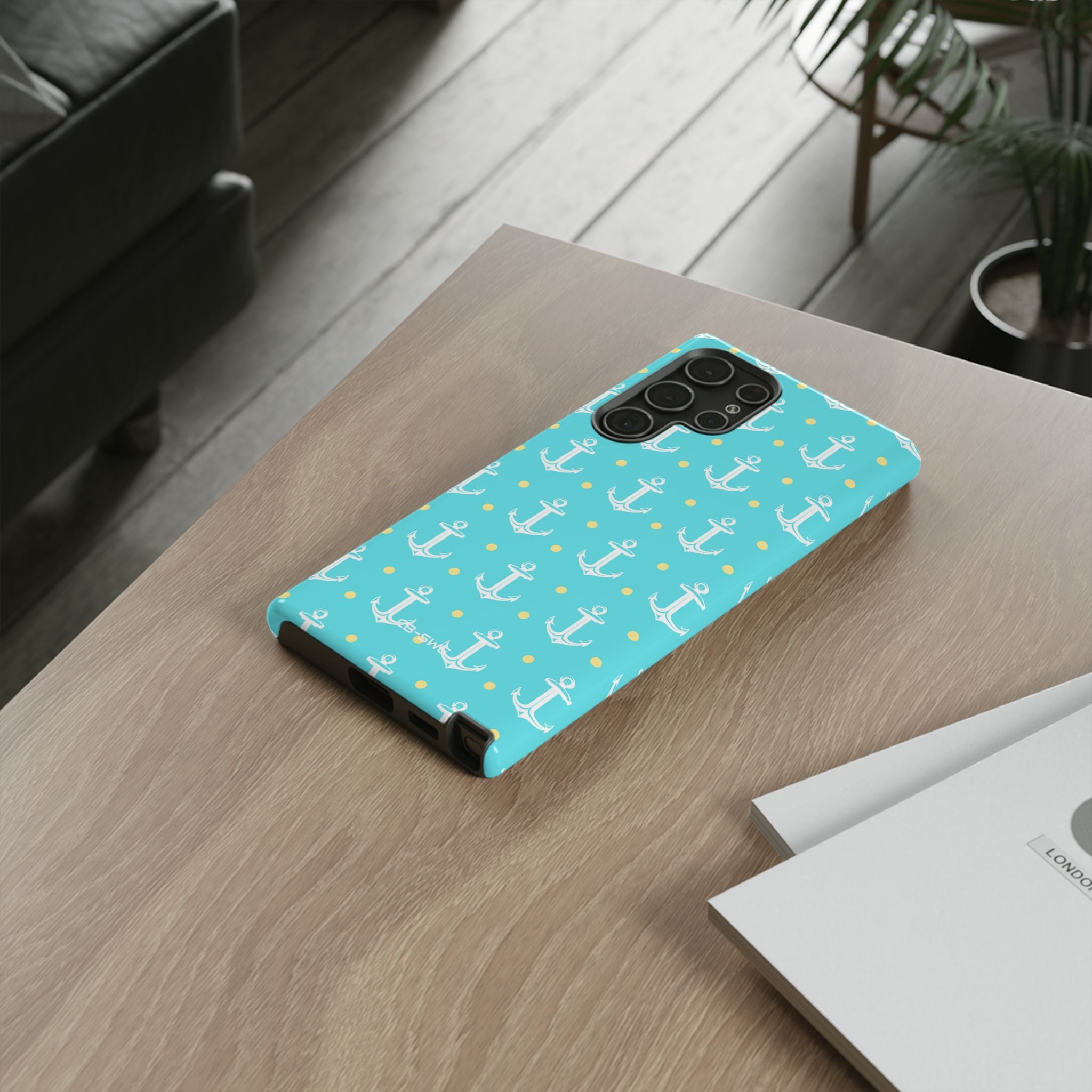 Nautical Anchors & Dots - Samsung Case