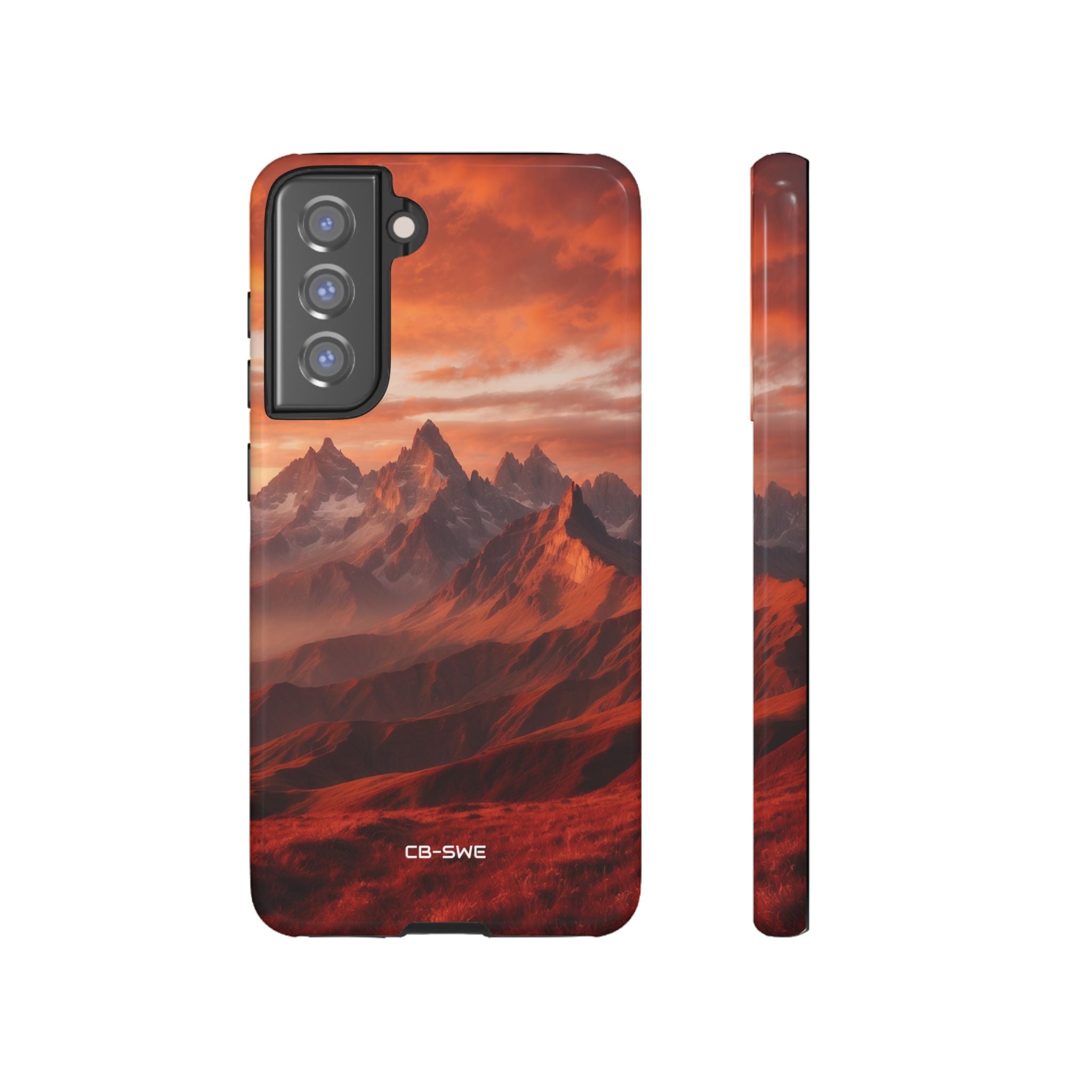 Mountain Peaks Glowing - Samsung Case
