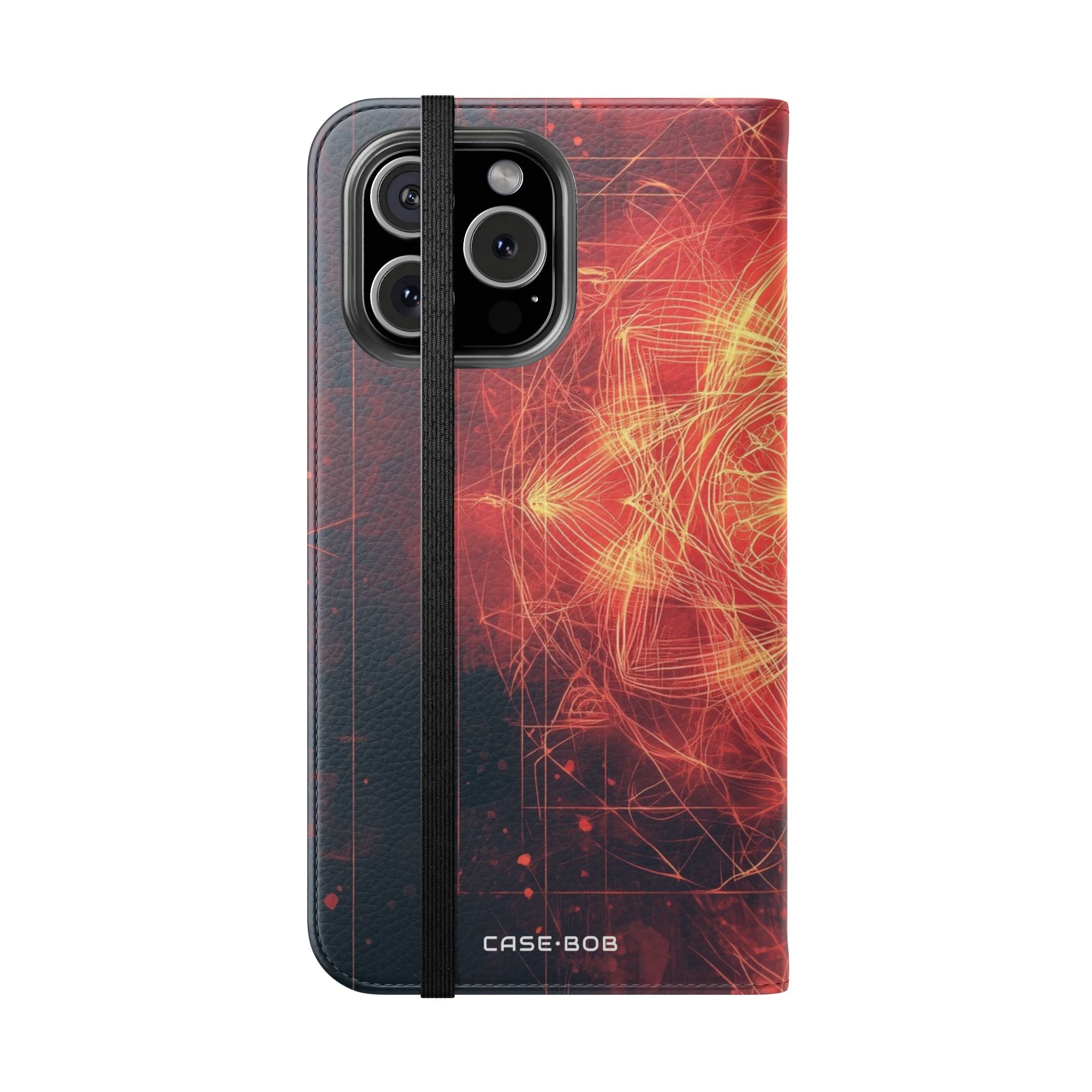 Glowing Mandala - iPhone 16 Max Case - Wallet