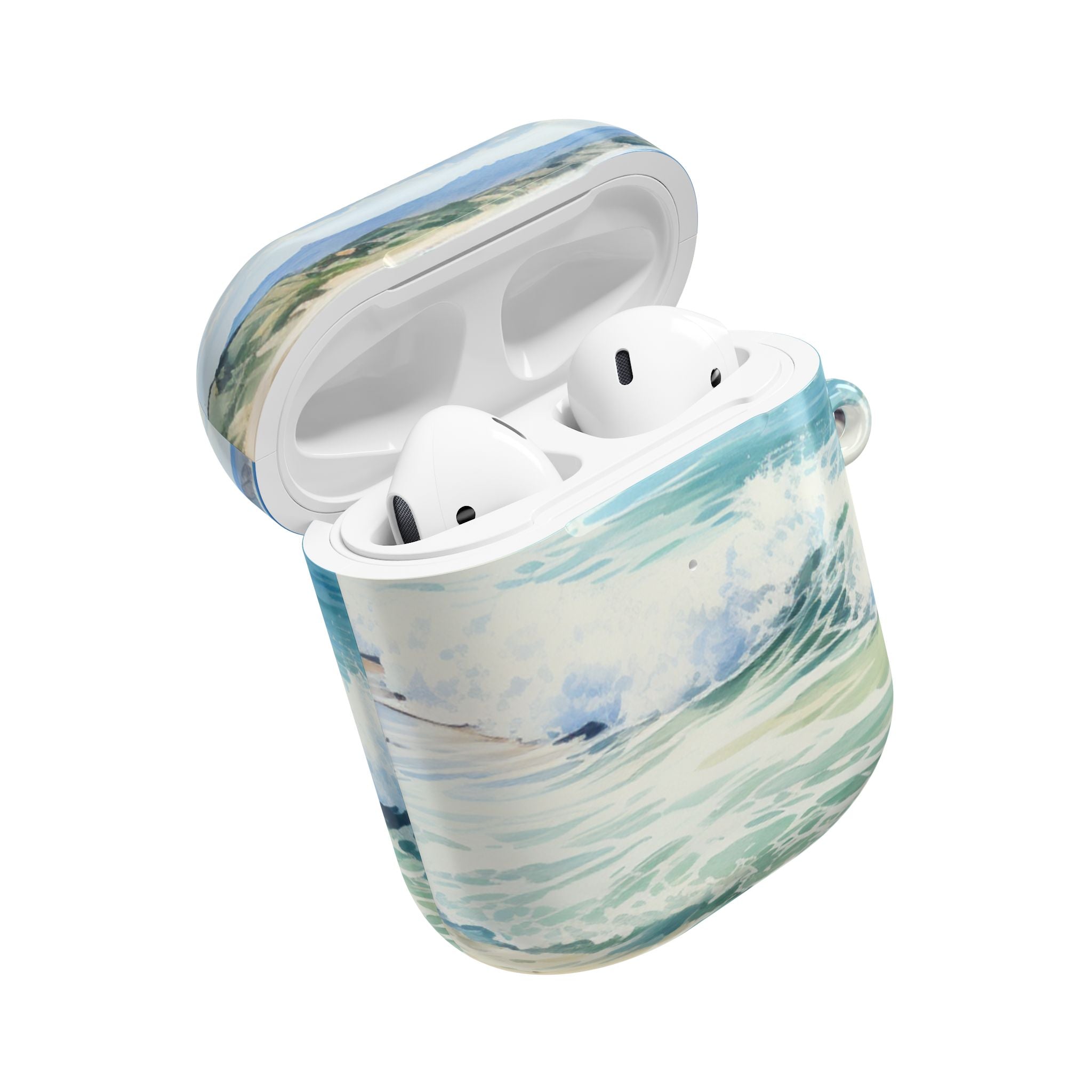 Foaming Blue Waves - AirPods Case