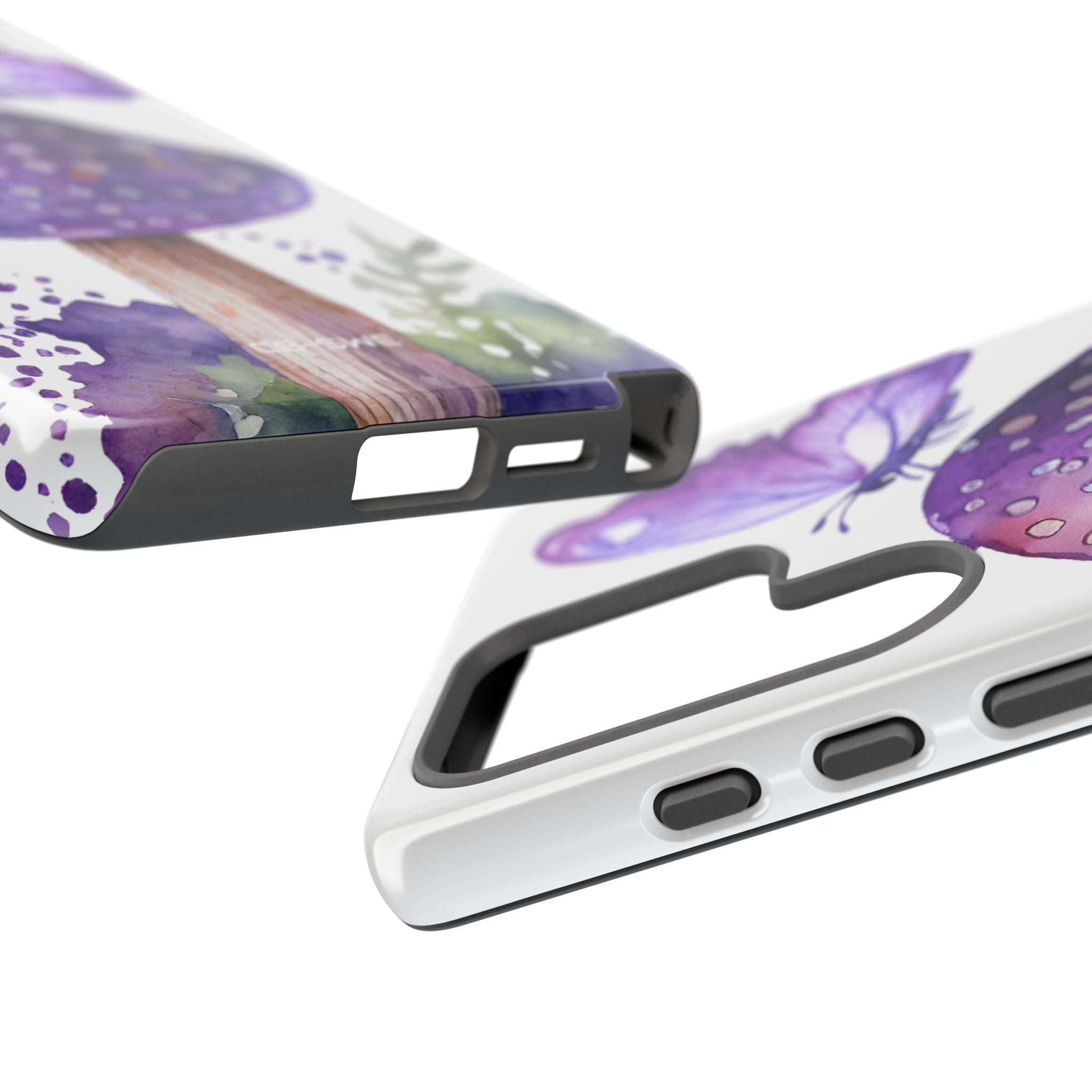 Whimsical Butterfly Perch - Samsung Case