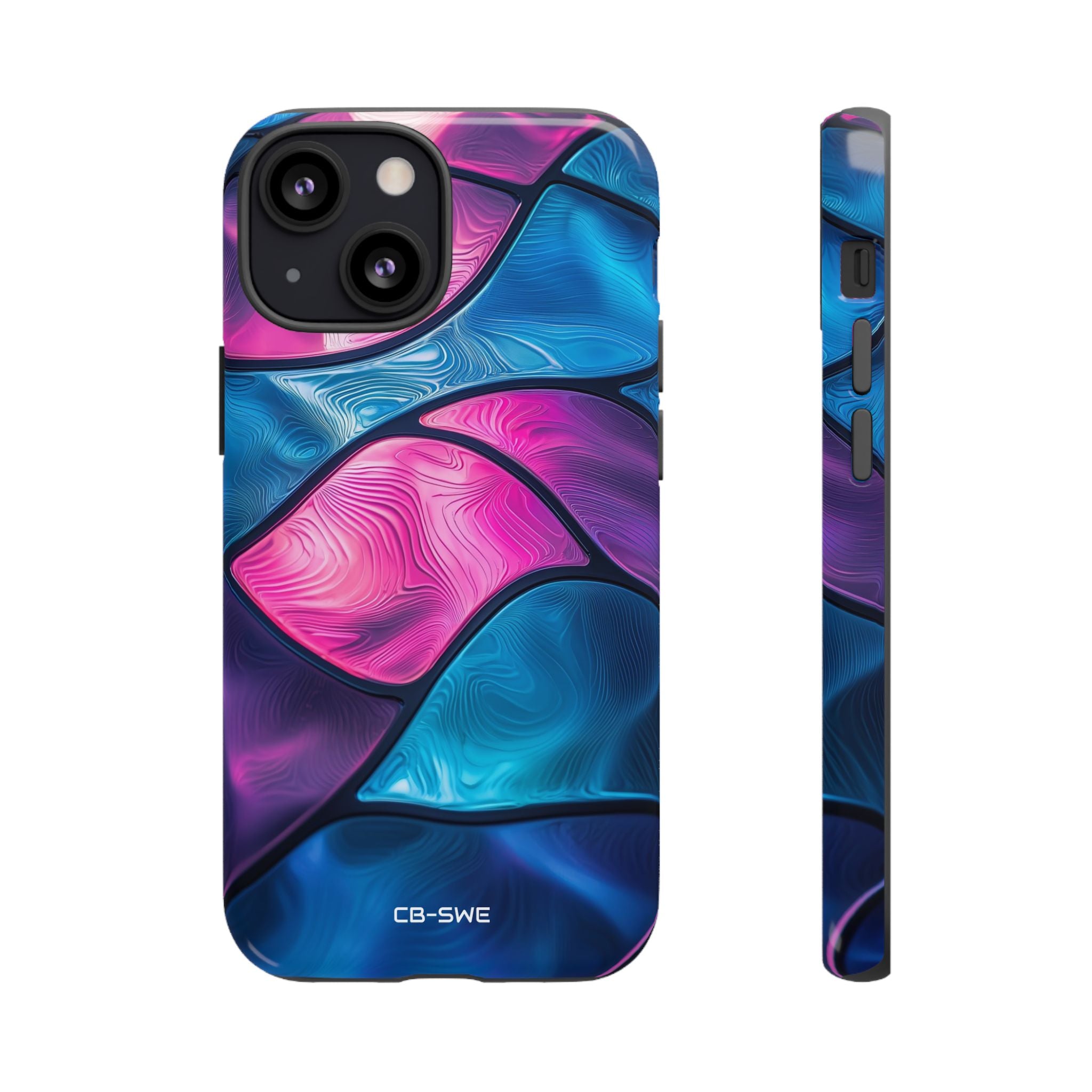 Shimmering Waves Flow - iPhone Case