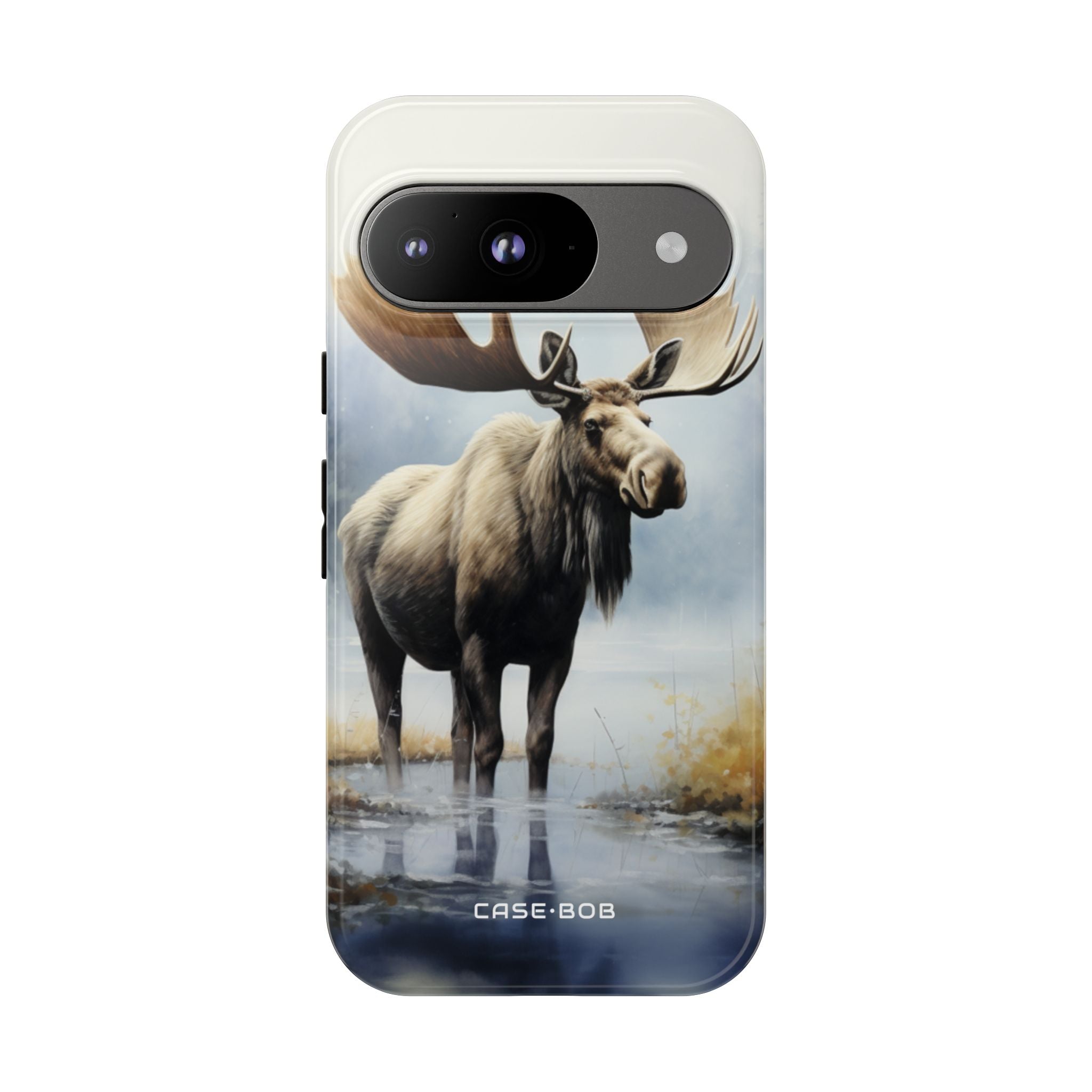 Moose Reflection Google Pixel 9 Case - Tough