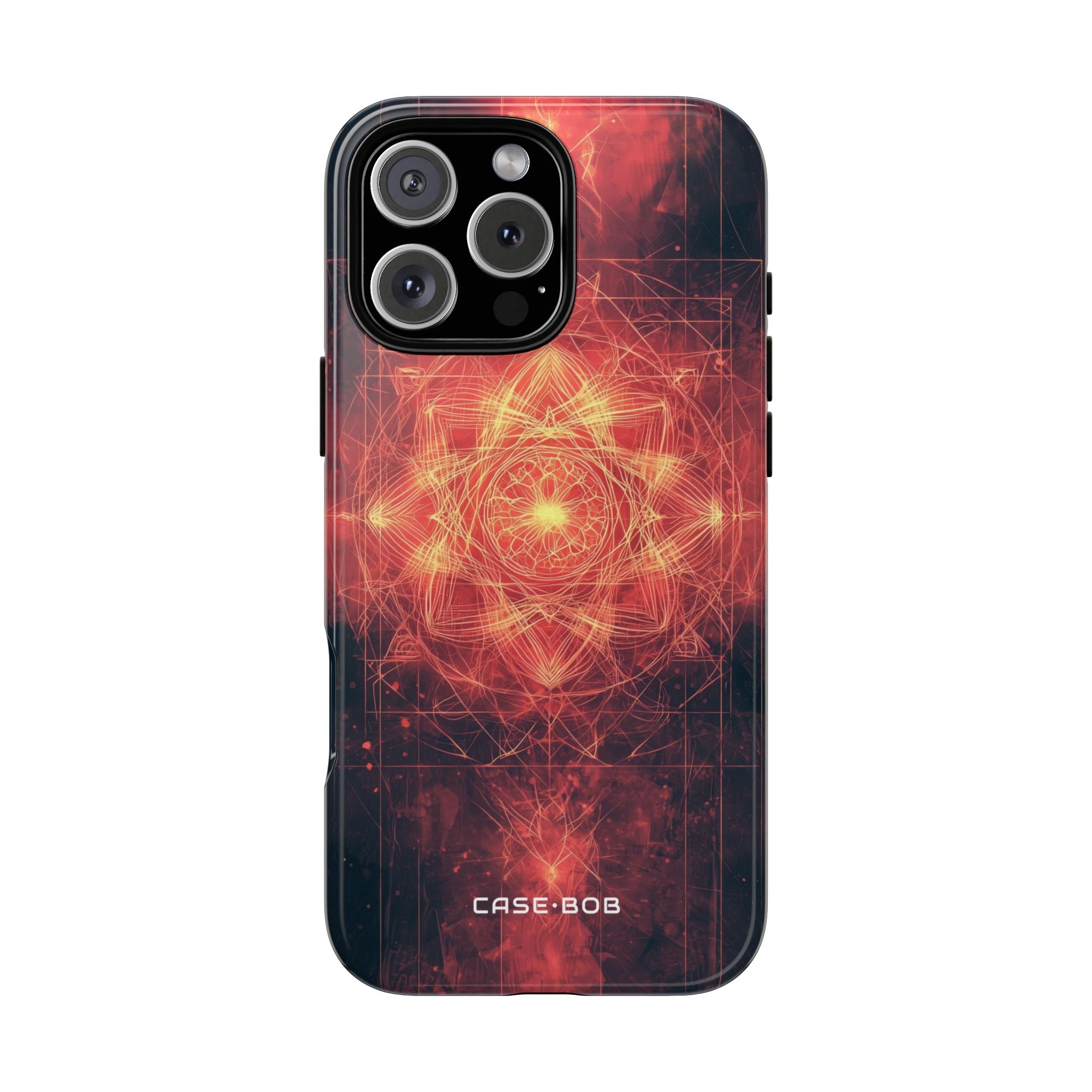Radiant Mandala iPhone 16 Pro Max Case - Tough
