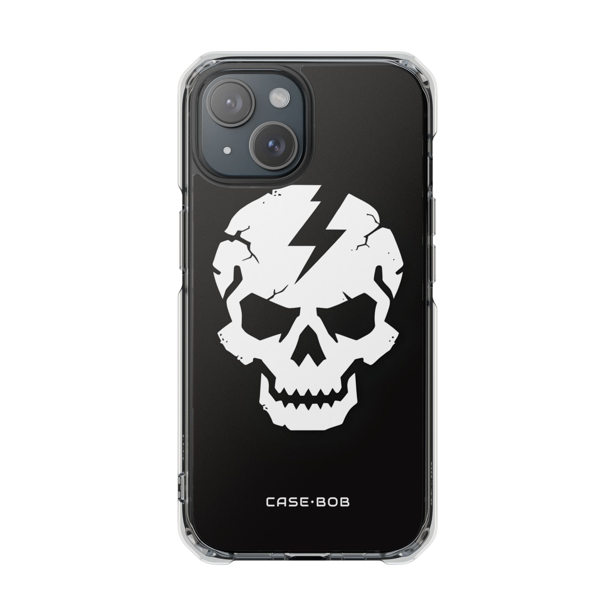 Lightning Skull iPhone 15 Case - Impact