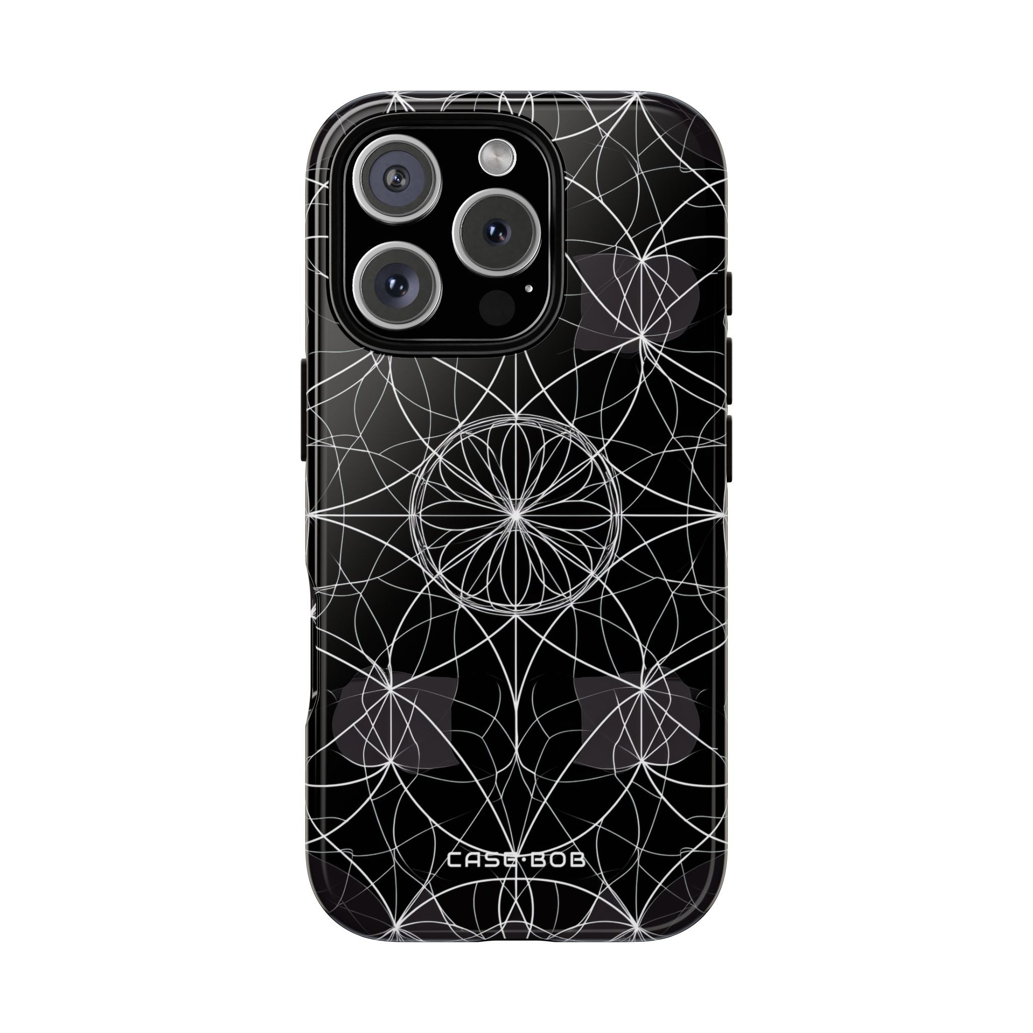 Midnight Bloom iPhone 16 Pro Case - Tough
