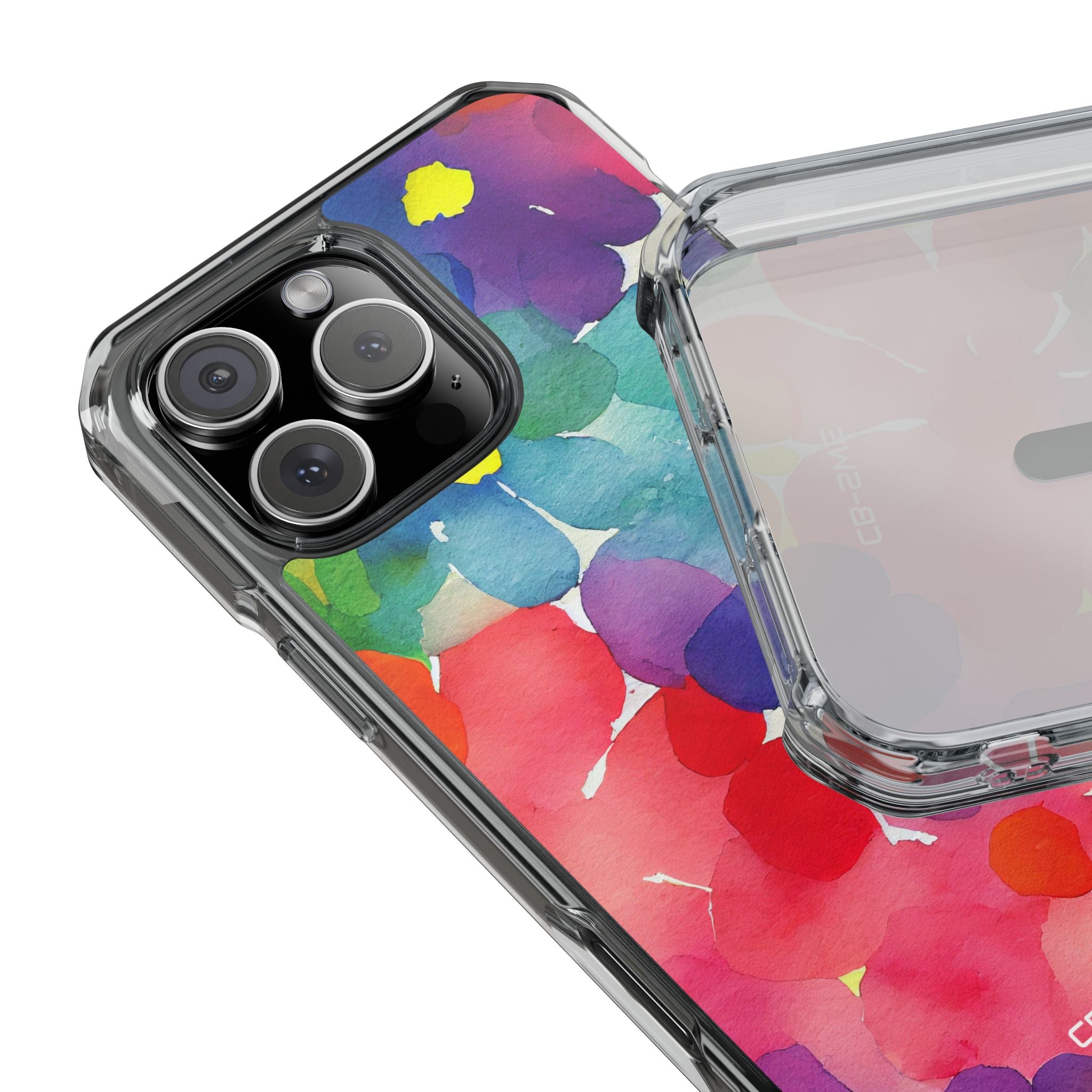 Fluid Color Petals iPhone Case - Impact