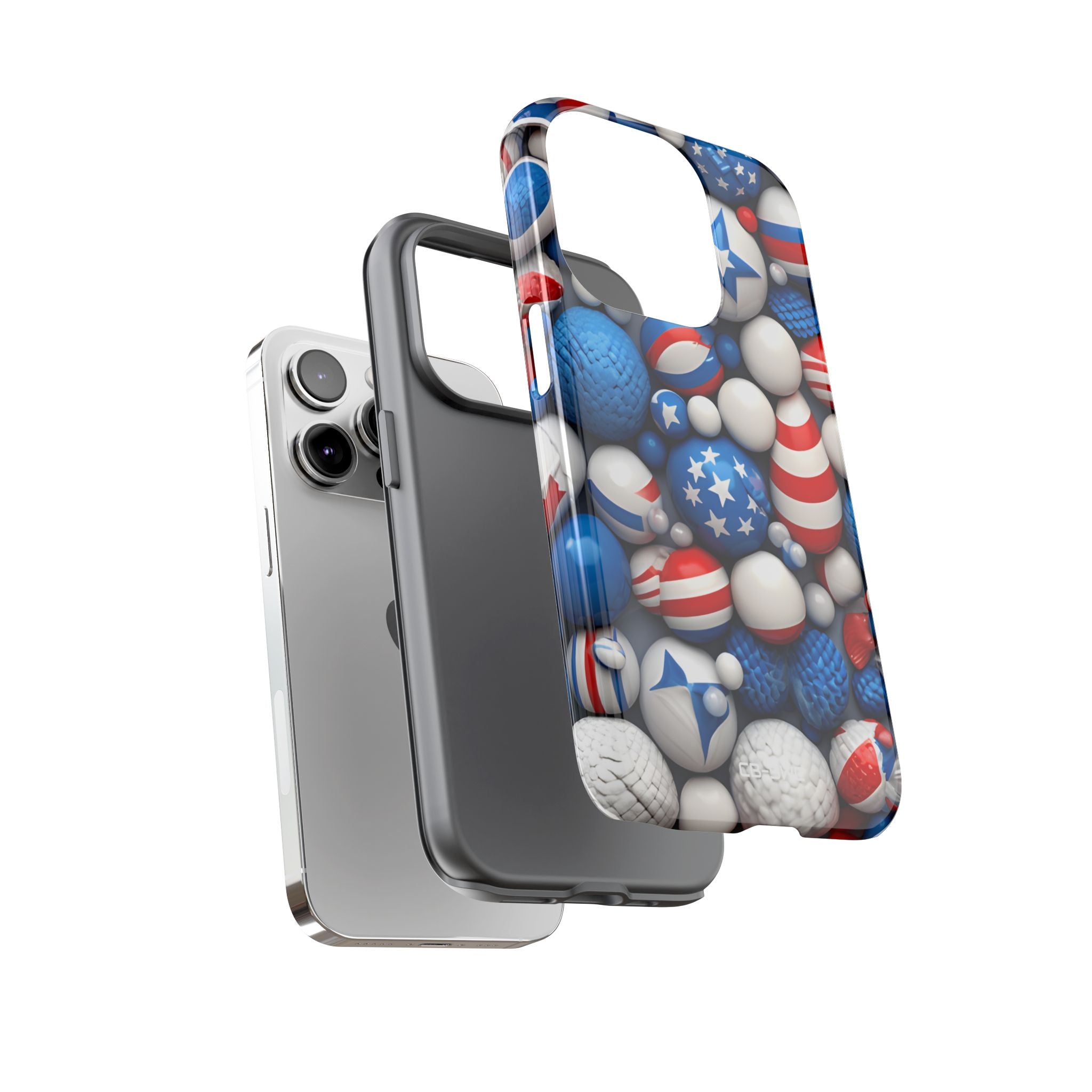Festive Spheres Cluster - iPhone Case