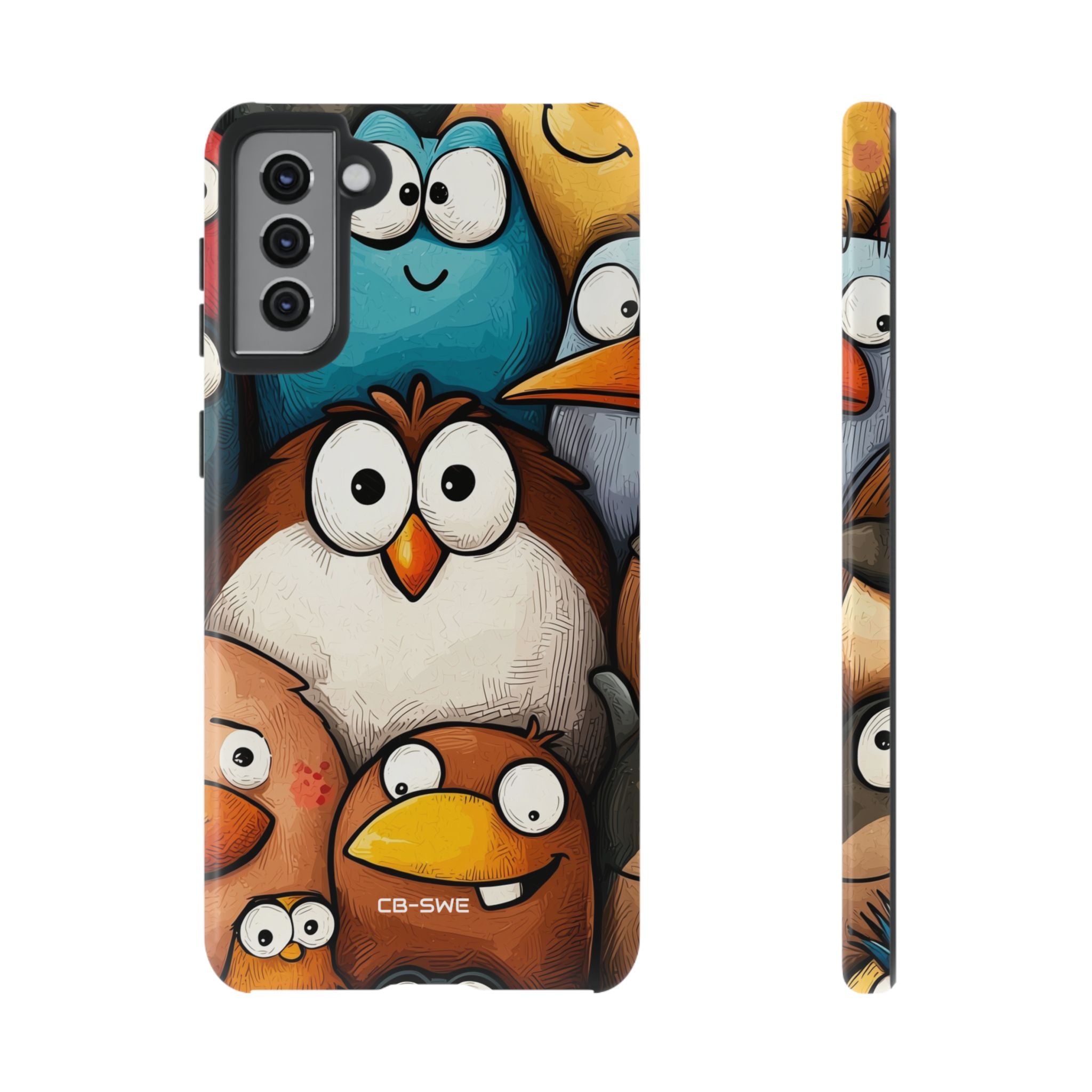 Whimsical Birds Gather - Samsung Case