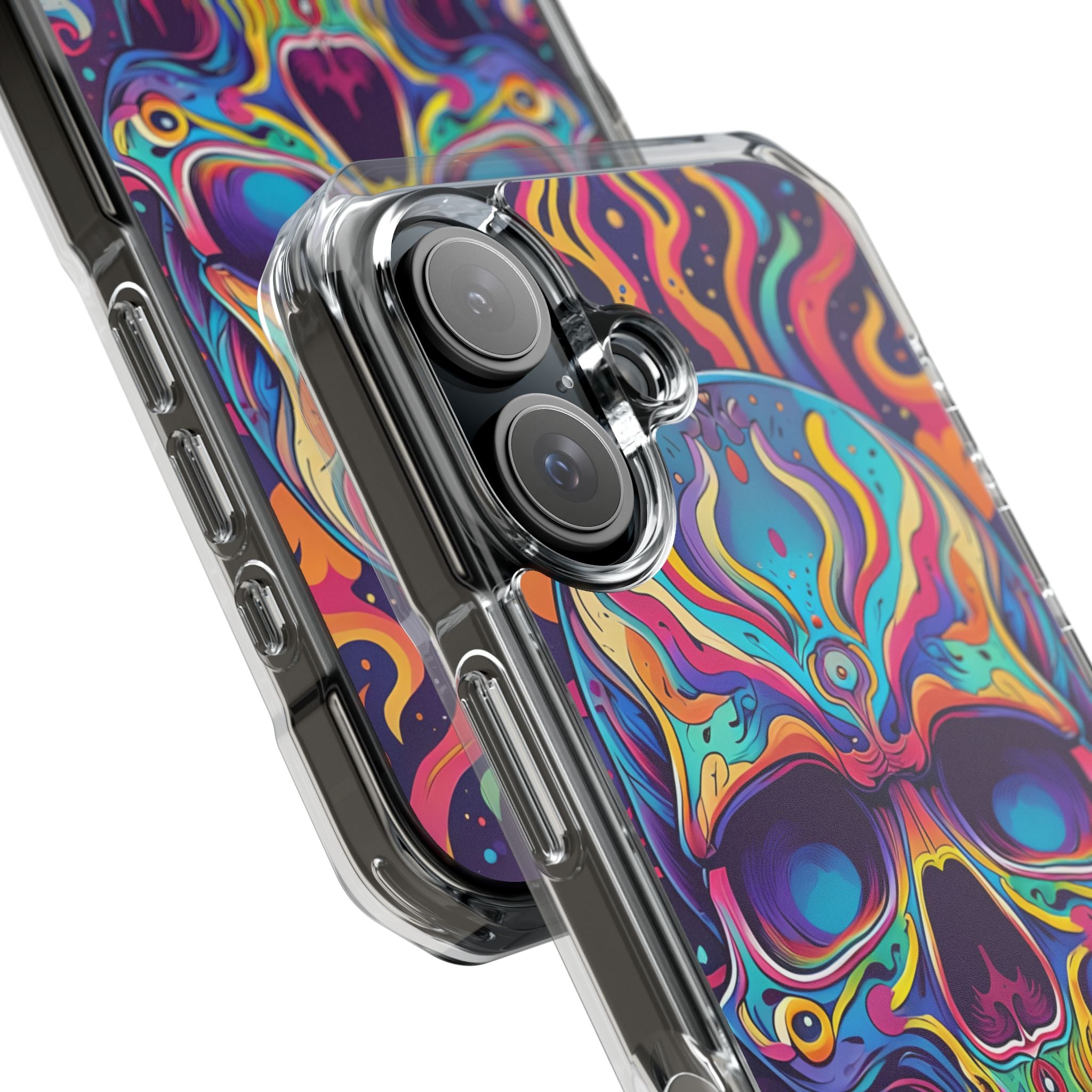 Flaming Skull iPhone 15 Case - Impact