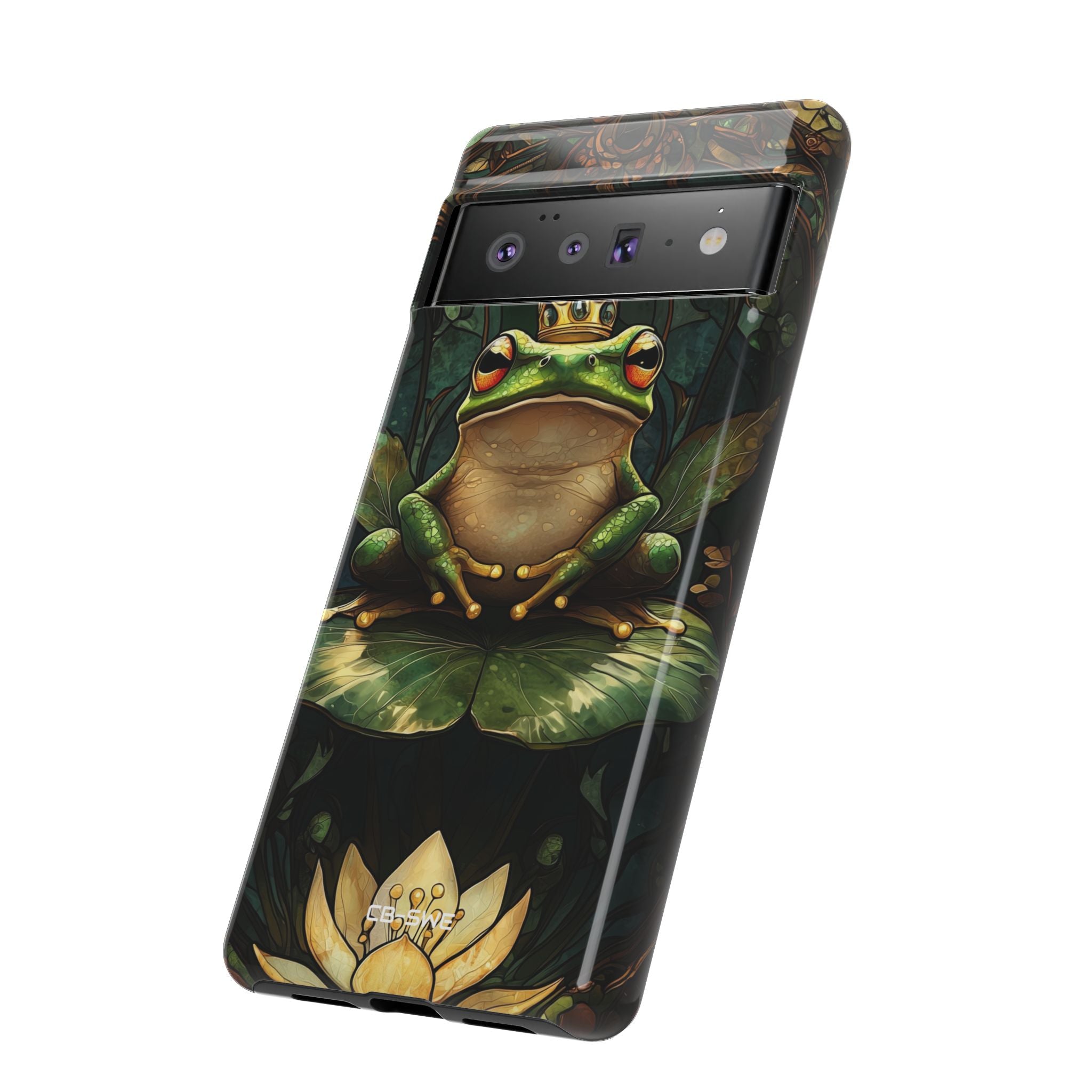 Crowned Frog Rests - Google Pixel Case