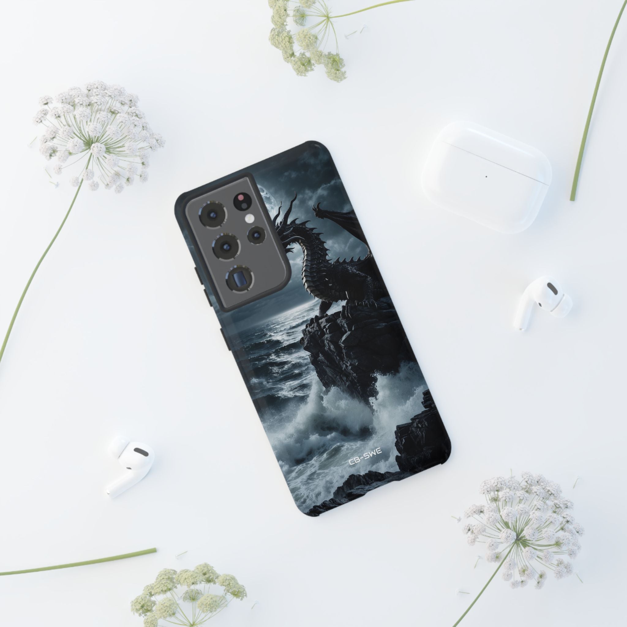 Dragon Roars Against Sea - Samsung Case