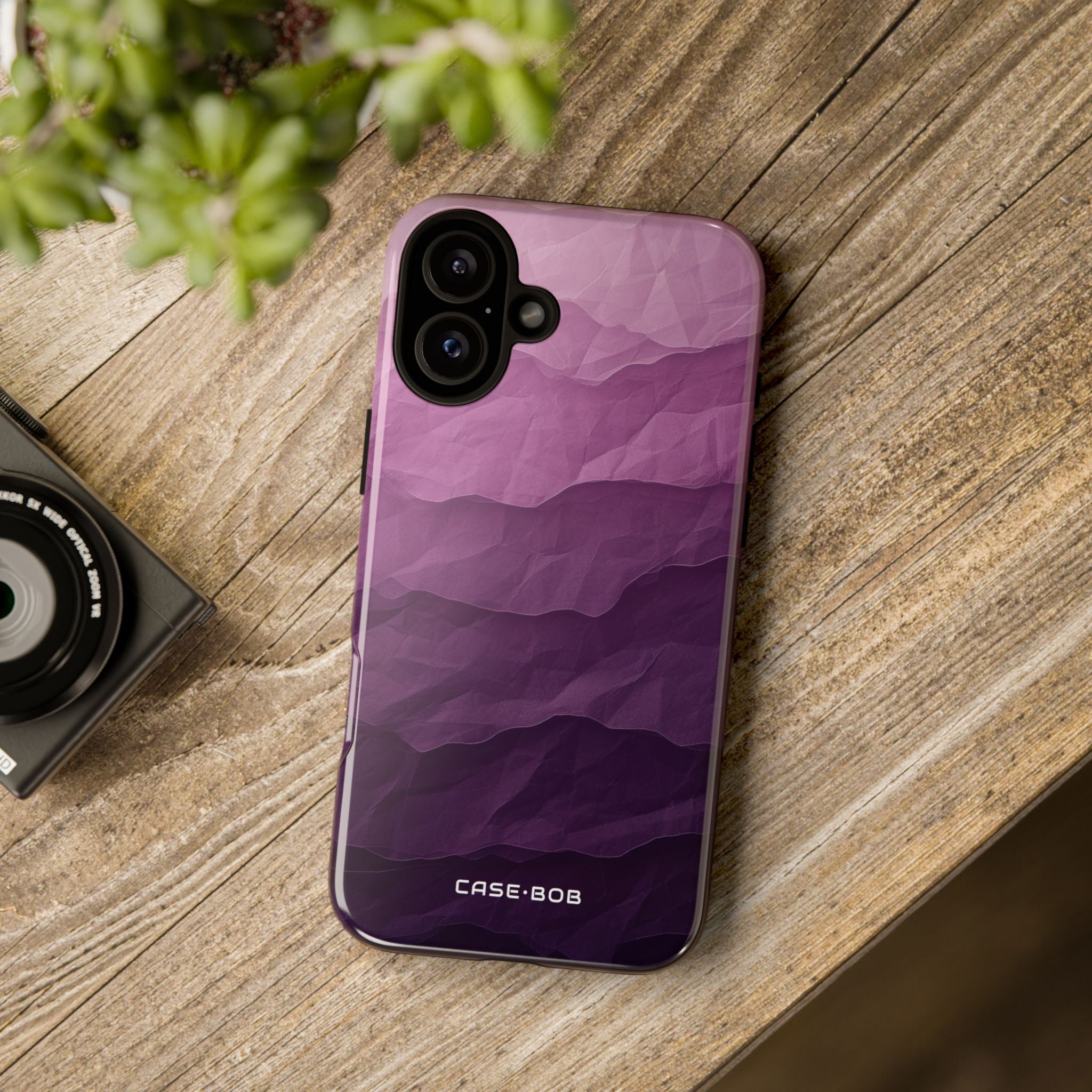 Layered Velvet iPhone 16 Plus Case - Tough