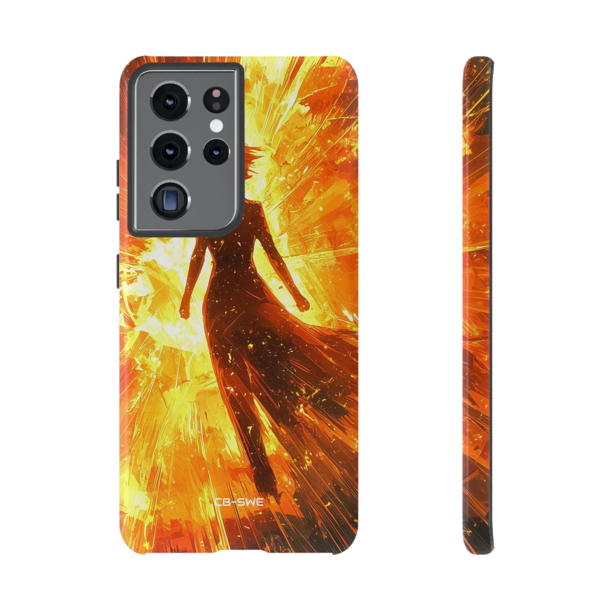 Fiery Energy Erupts - Samsung Case